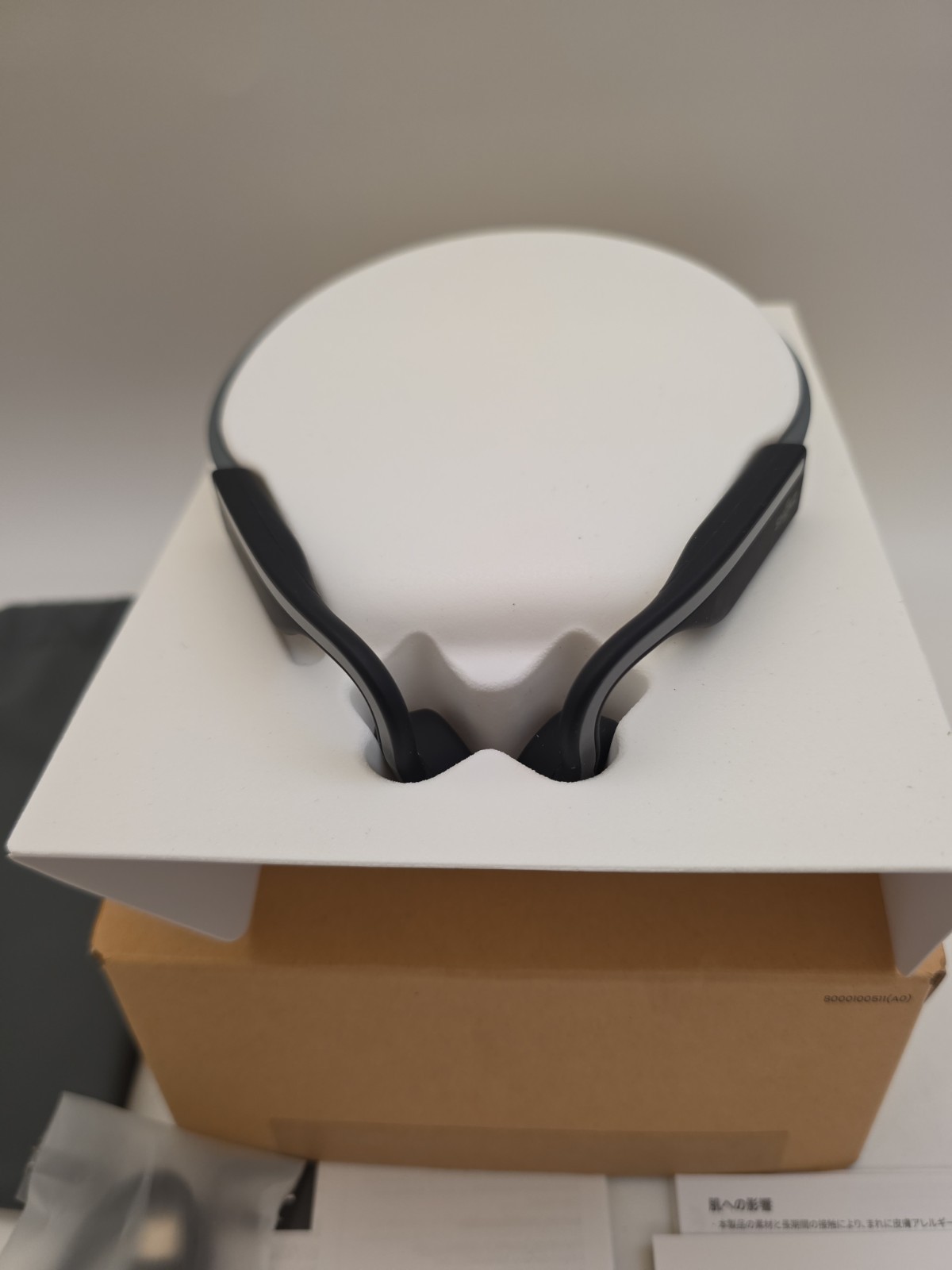 Shokz Open Move Bone Conduction Open Ear Sport Headphones Gray Open Box