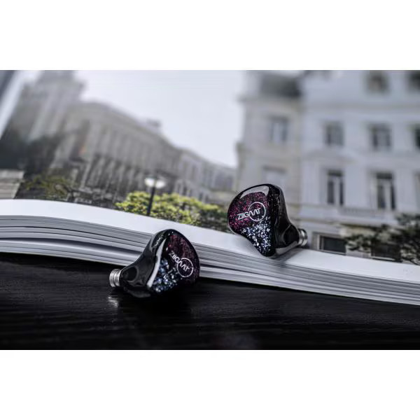 Linsoul ZiiGaat Odyssey In-Ear Earphones with Hybrid Drivers 1DD + 3BA ZII010 TI