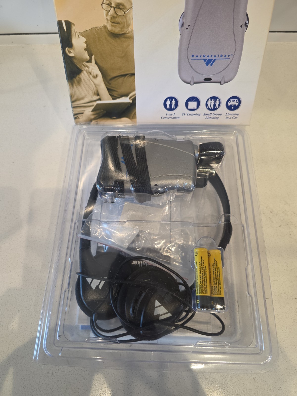 Williams Sound Pocketalker Ultra Personal Sound Amplifier PKT D1 H21