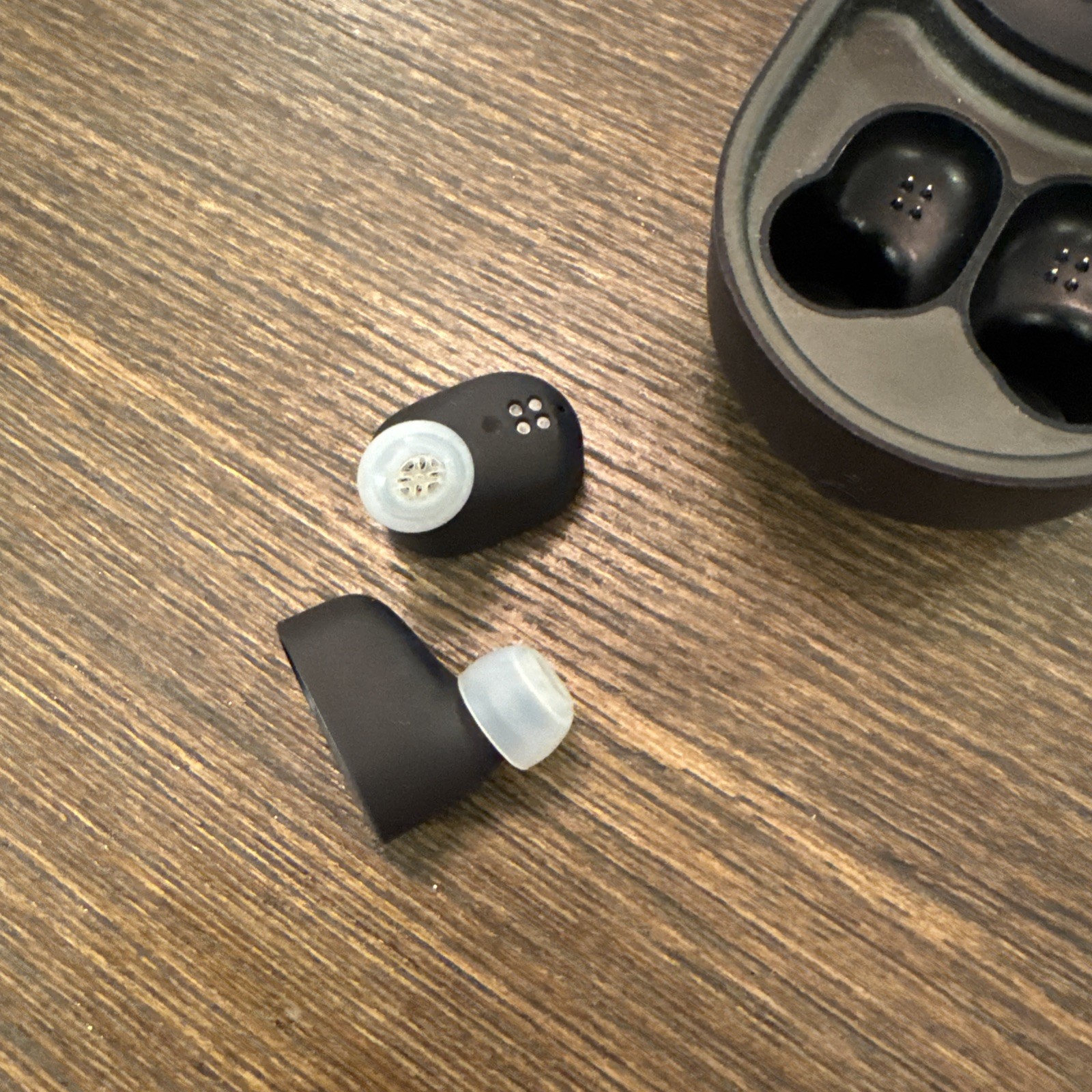 DEVIALET GEMINI TL101 True Wireless Noise Cancelling Earbuds Black Wow Fast Ship