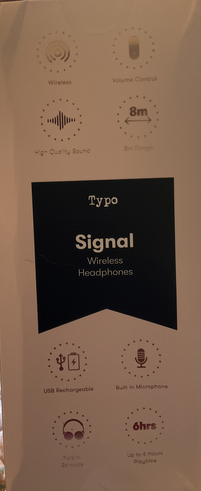 Typo Signal Wireless Headphones – Sakura Pink