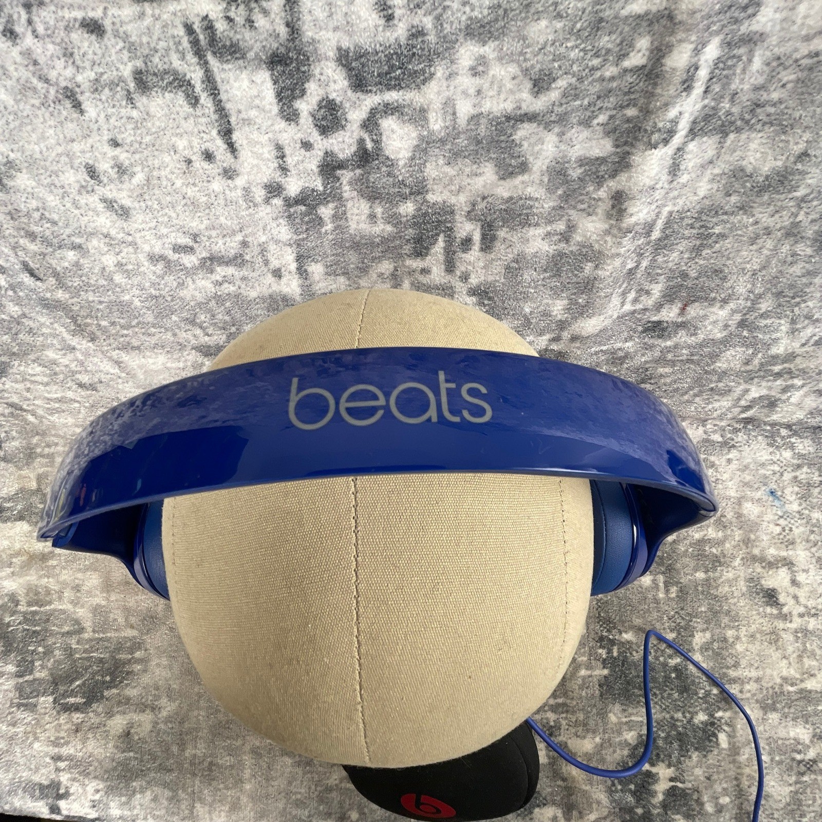 Beats By Dre Unisex Beats Solo Wired B0518 Headphones Blue On-Ear Foldable