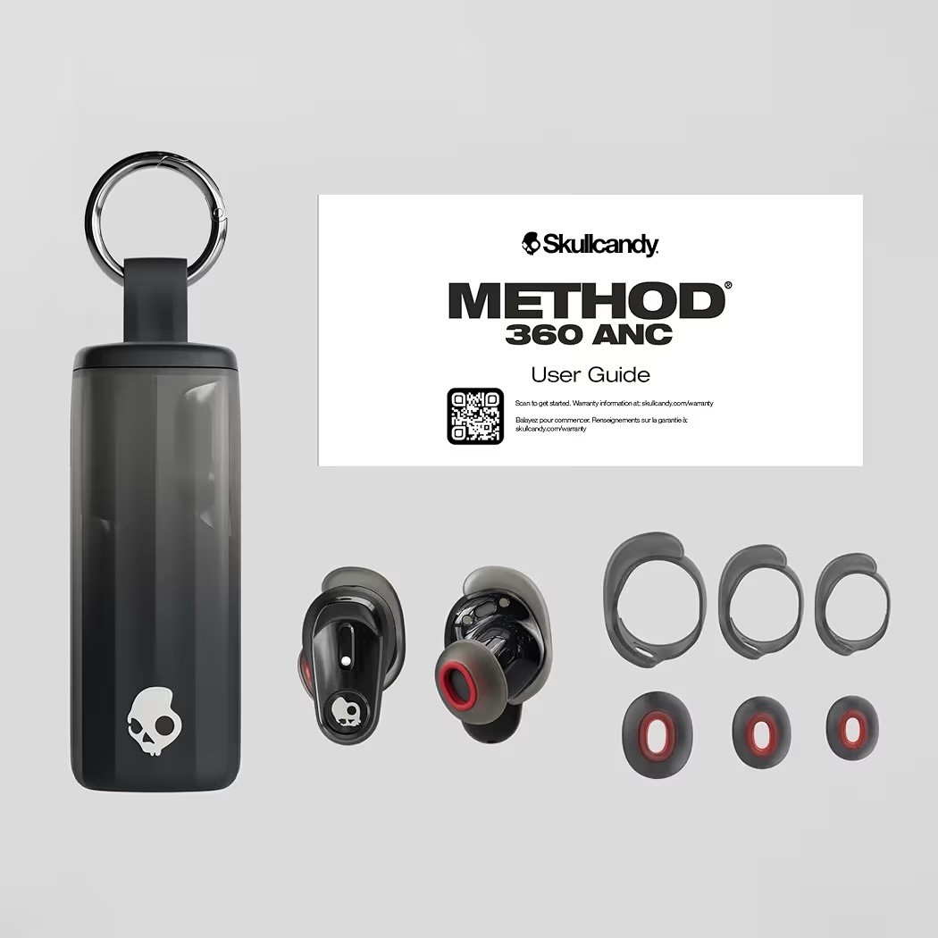 Skullcandy Method 360 ANC Wireless Earbuds True Black Manufacture