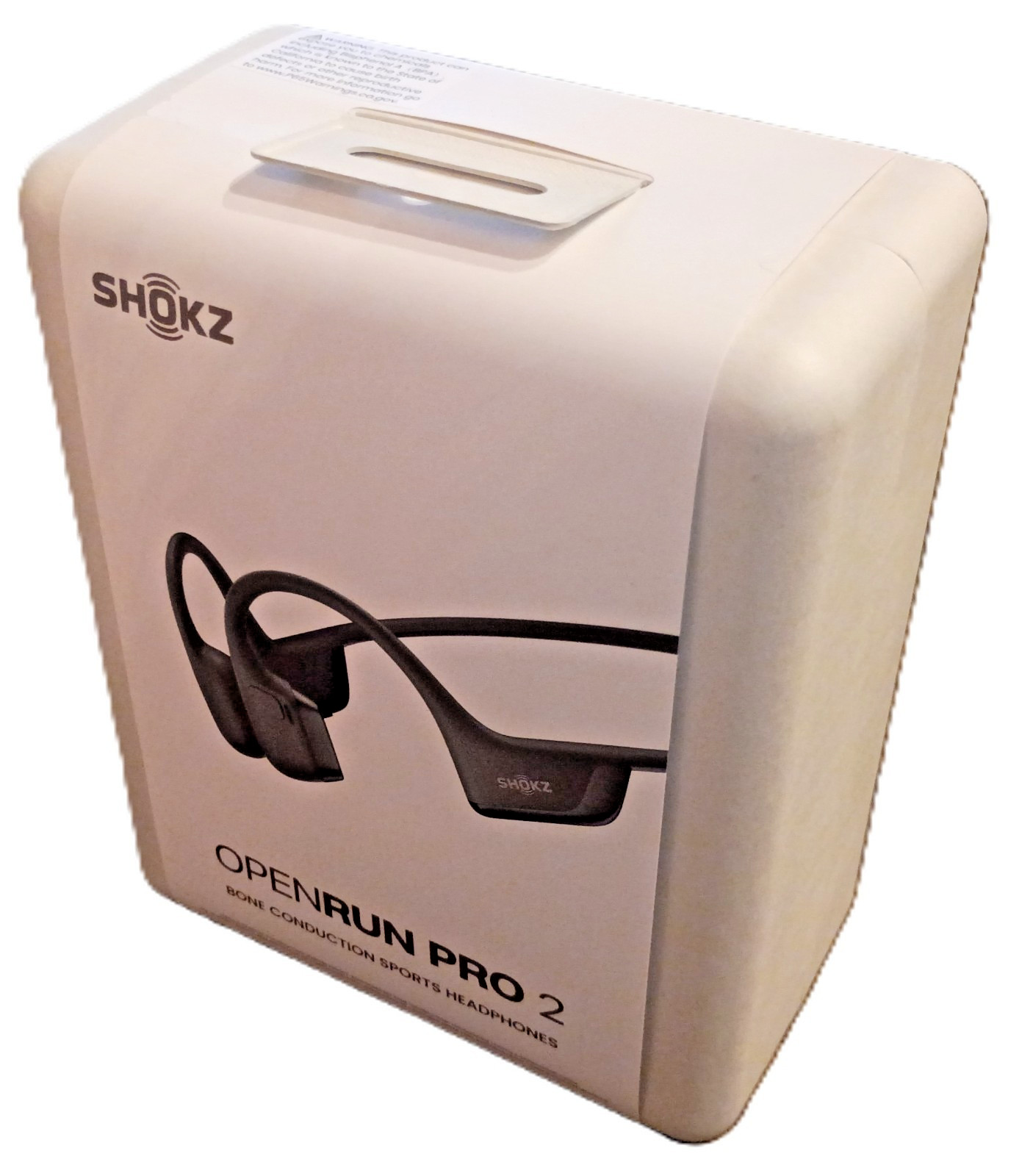 New Shokz OpenRun Pro 2 Bone Conduction Open-Ear Sport Headphones Black