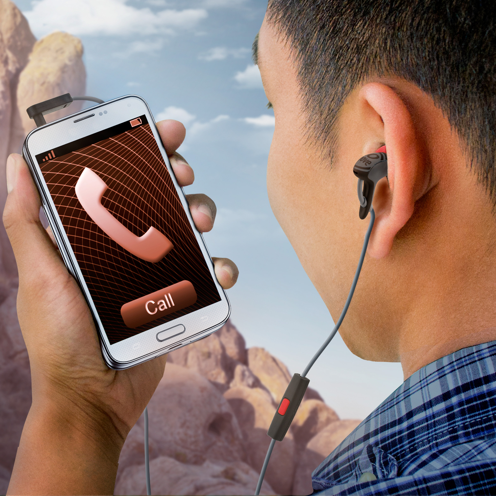 Ultra-Durable In-Ear Headphones with Mic , Soft Gel Earbuds & Noise Isolating