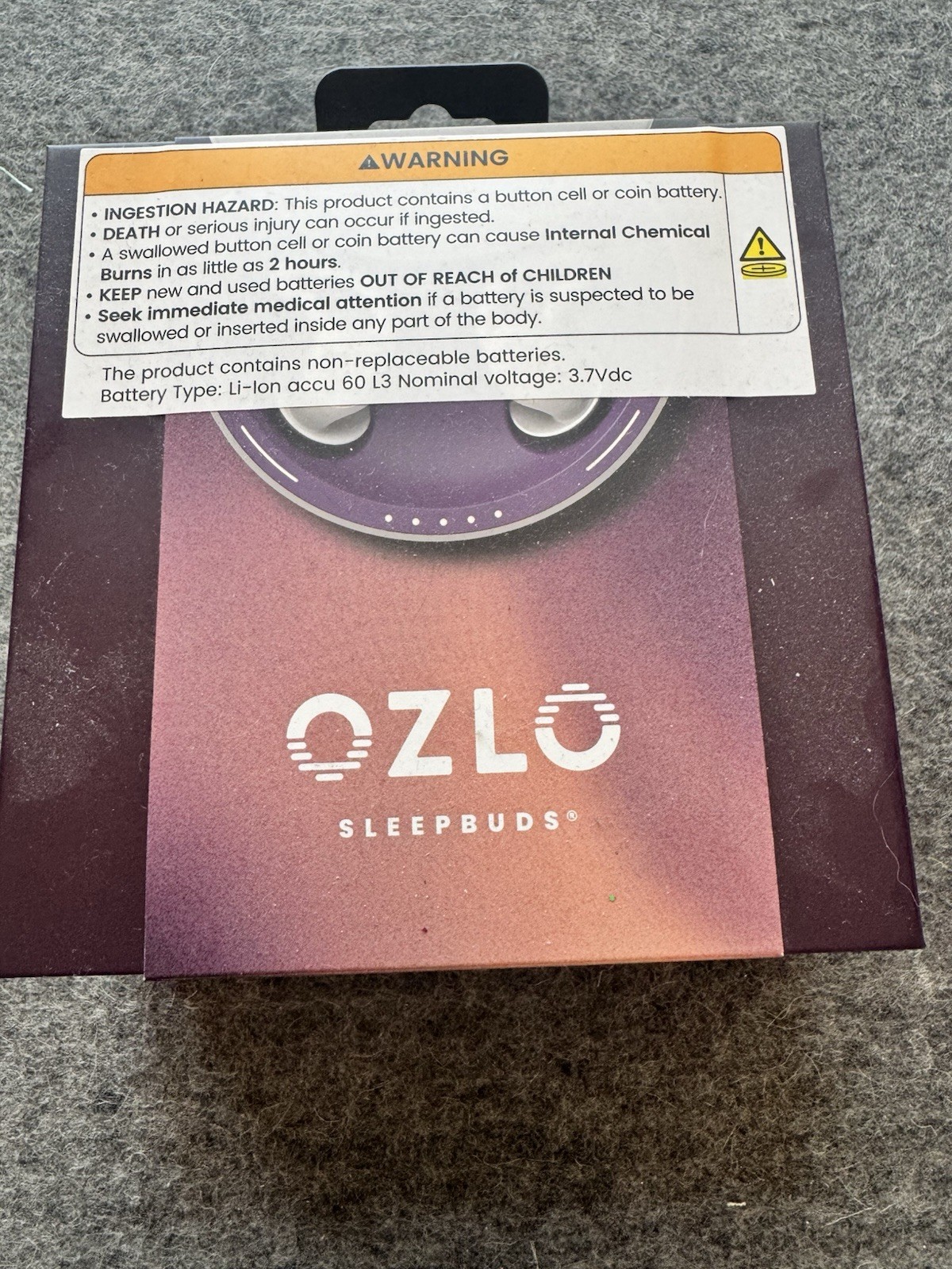 OZLO Sleepbuds Comfortable Side Sleeper Headphones NEW!