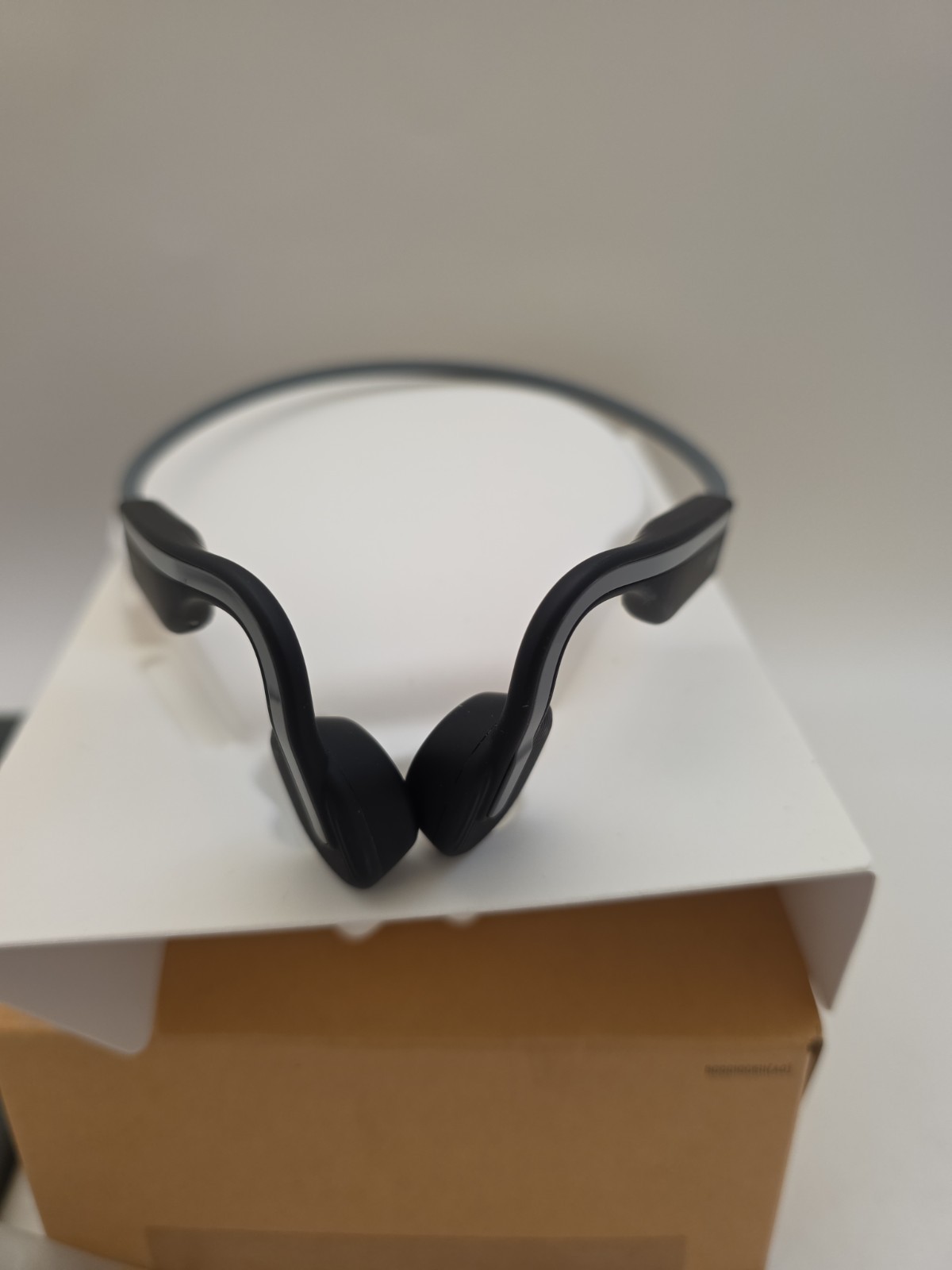 Shokz Open Move Bone Conduction Open Ear Sport Headphones Gray Open Box