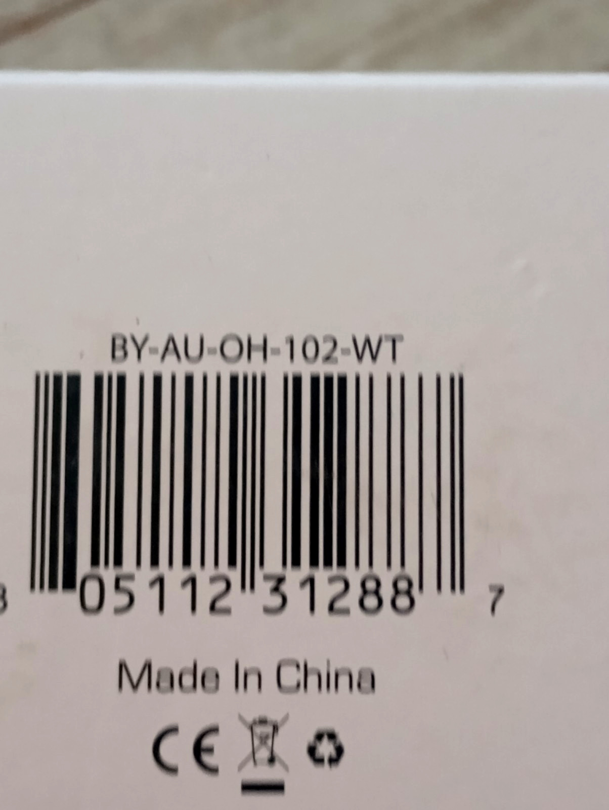 Bytech Black/White Stereo Headphones New
