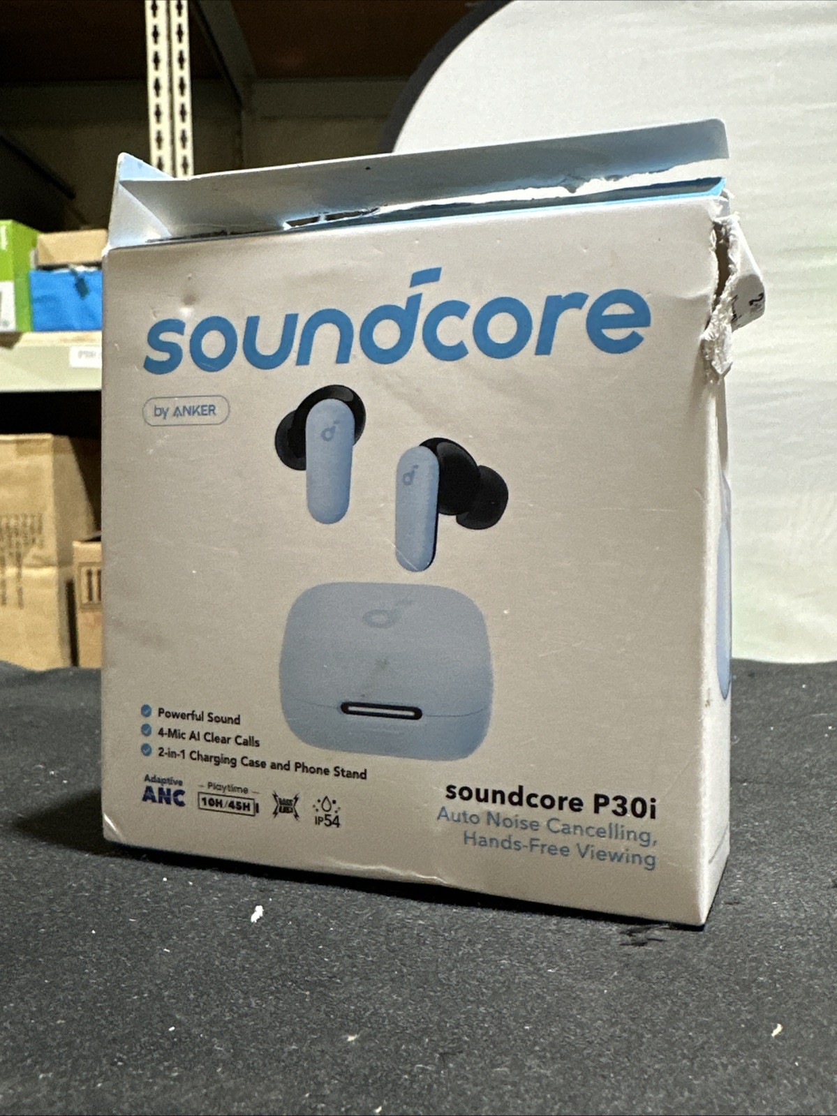 Soundcore P30i Noise Cancelling Wireless Bluetooth Earbuds 45 Hour & Charging