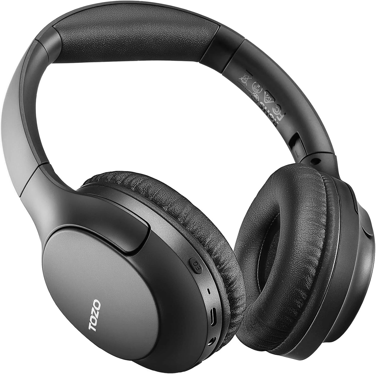 TOZO HA1 Foldable Bluetooth 5.4 Headphone Call Noise Cancelling Wireless Headset