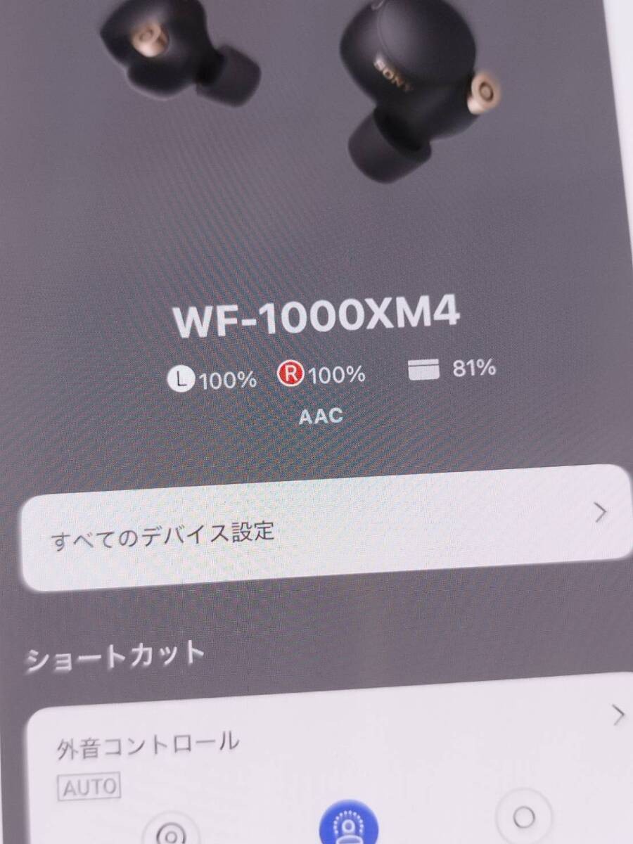 [Good product] SONY WF-1000XM4/YY2948/Wireless earphones/Black/Left ear only!
