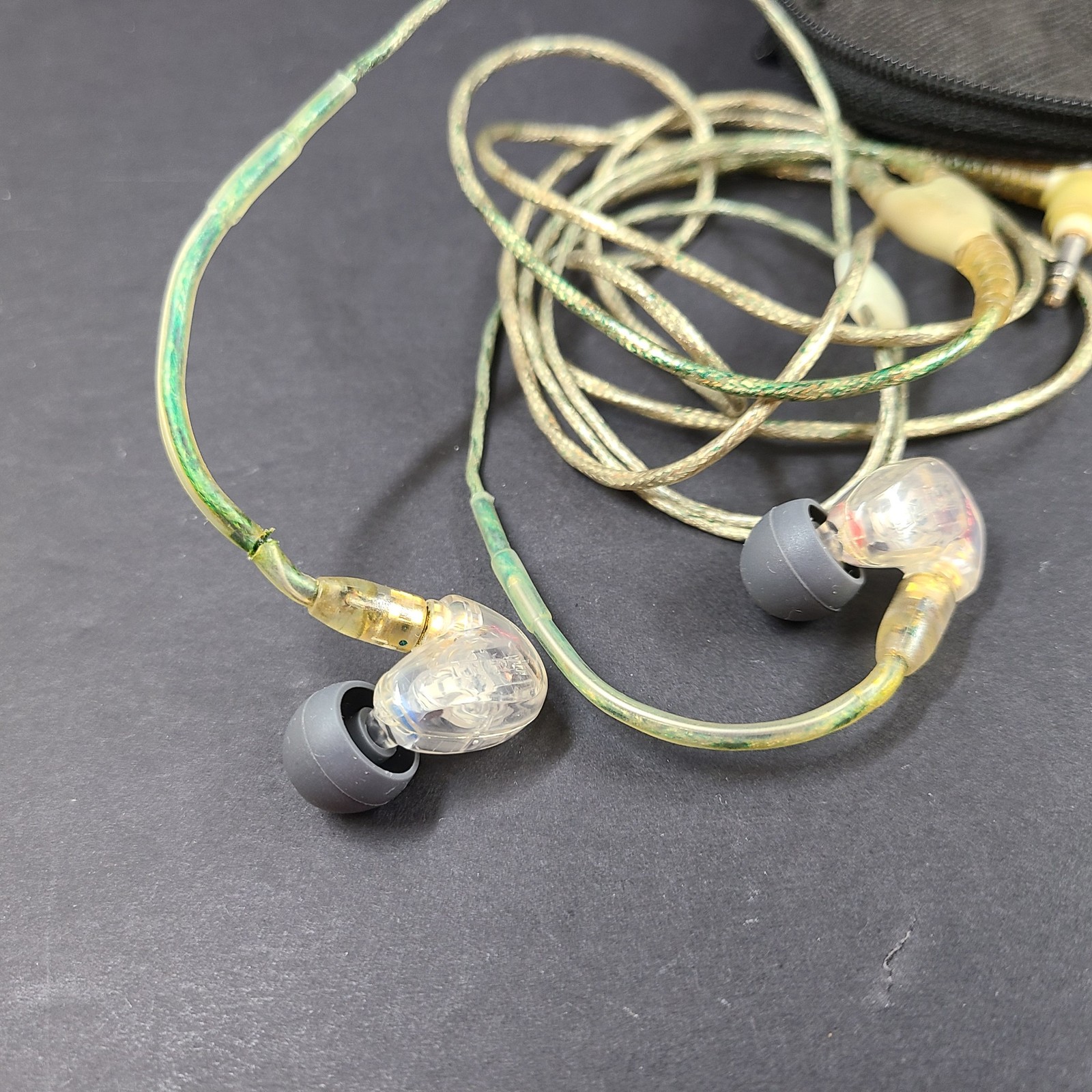 Shure SE315 LiveSound Sound-Isolating In-Ear Monitor Earbuds – Clear