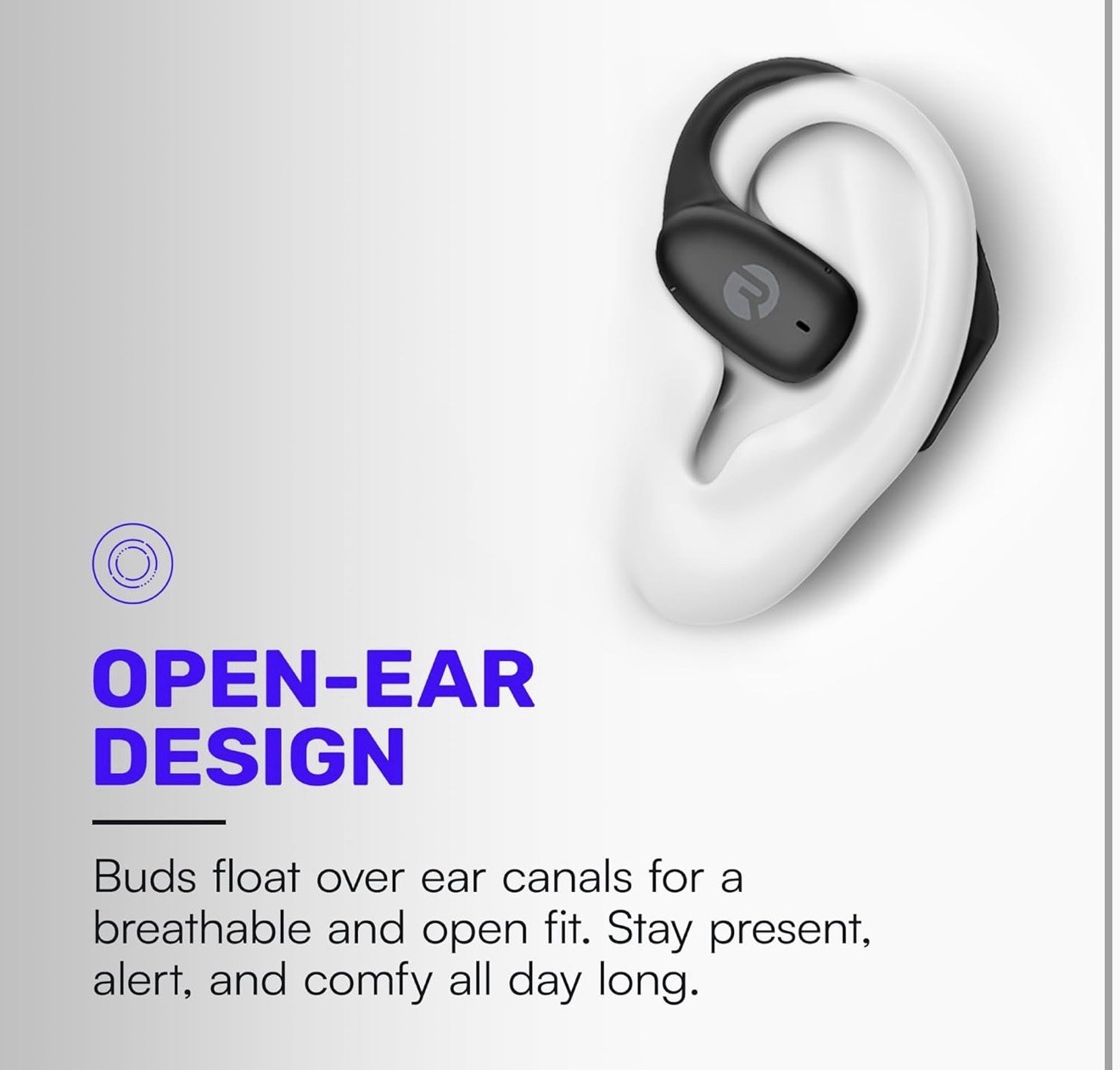 Essential Open Ear Earbuds – Open Ear Headphones, Earbuds Wireless Bluetooth,…
