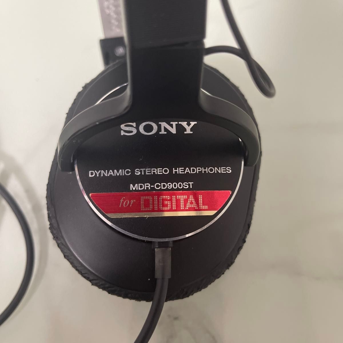 SONY MDR-CD900ST Stereo Headphones Professionals Black #0012