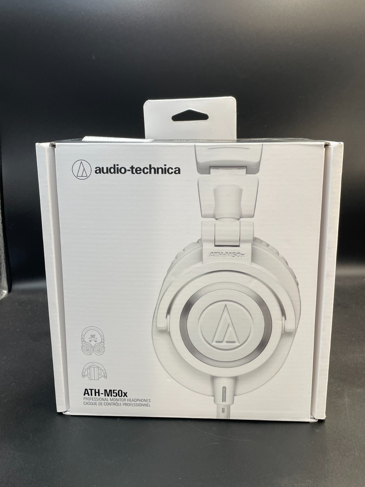 Audio-Technica ATH-M50x Closed-Back Monitor Headphones White