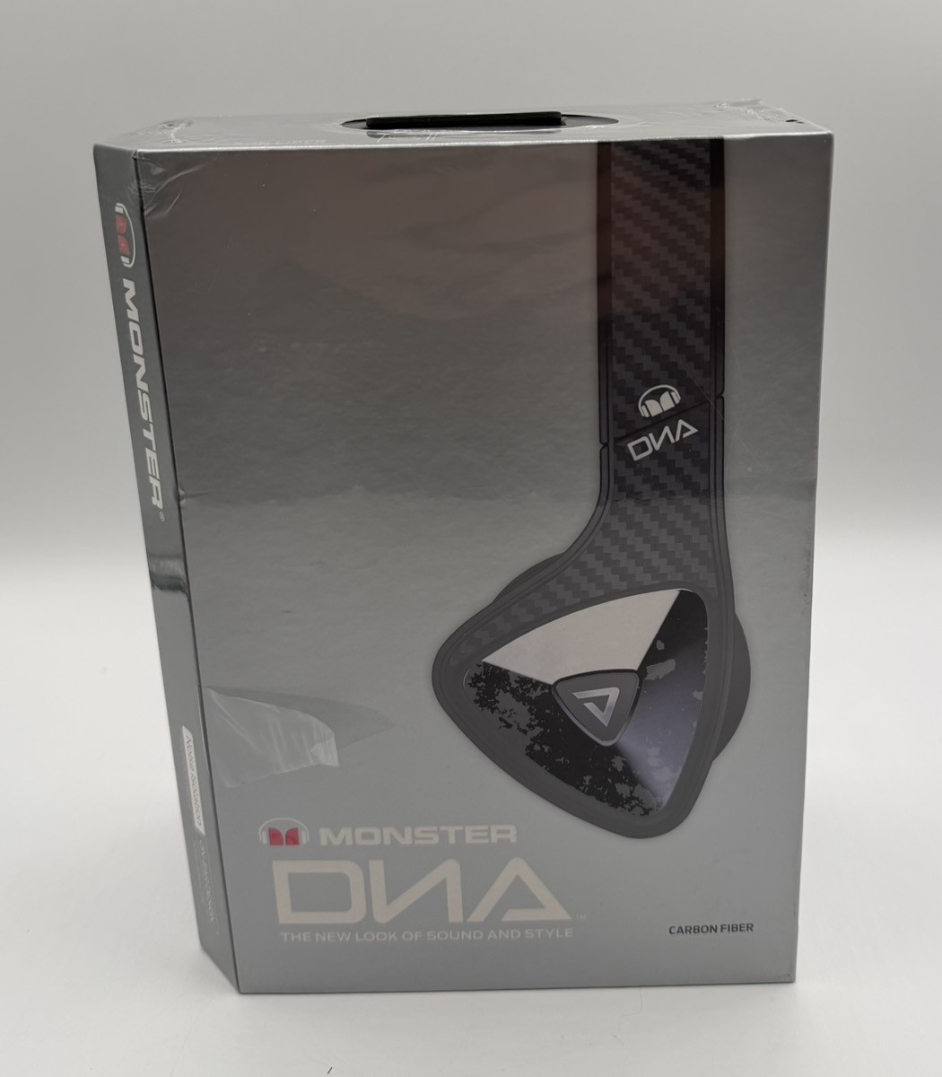 Monster DNA On Ear Headphones – Carbon Fiber BRAND NEW