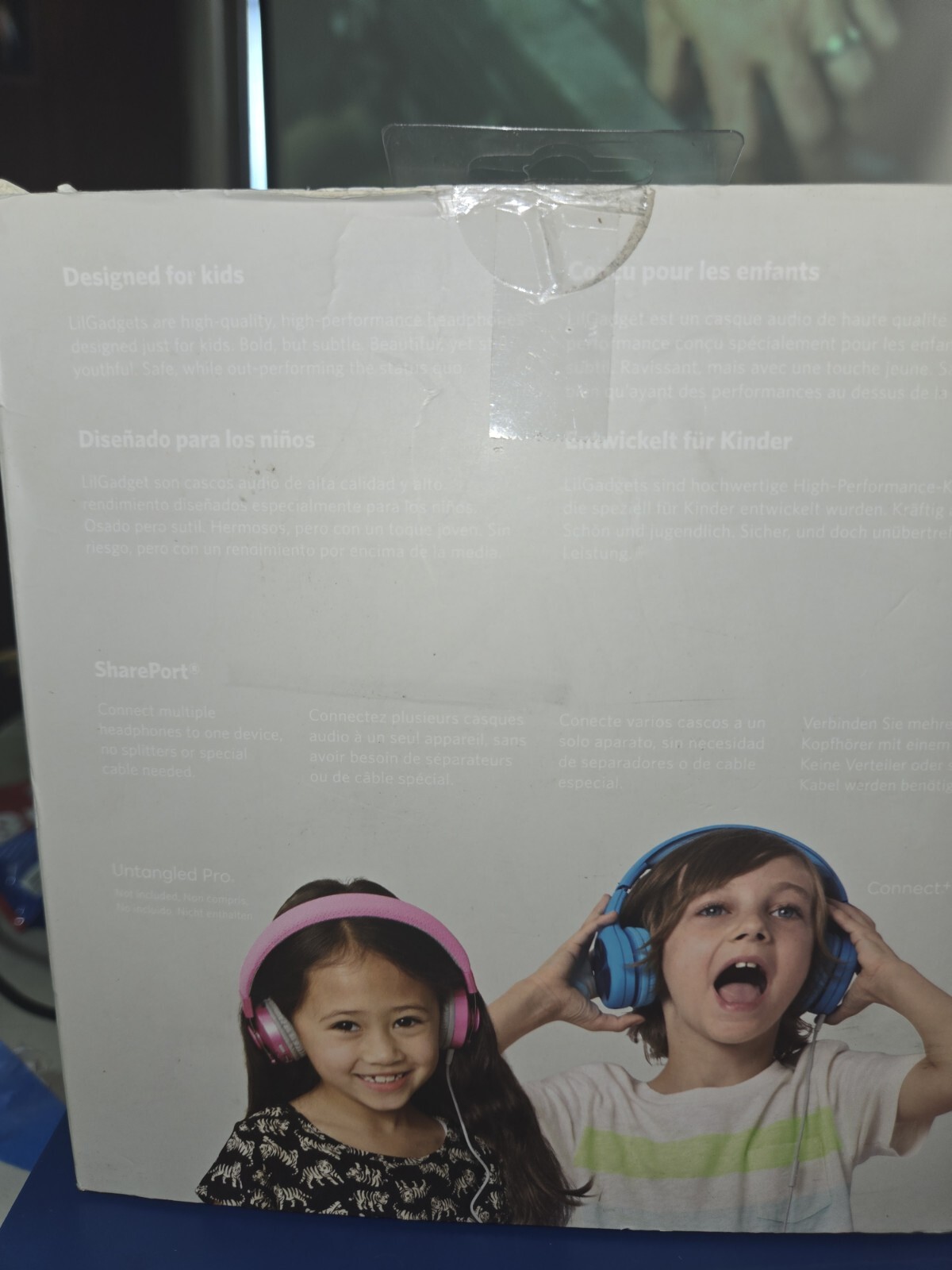 LilGadgets Connect+ PRO Kids Headphones with Microphone,