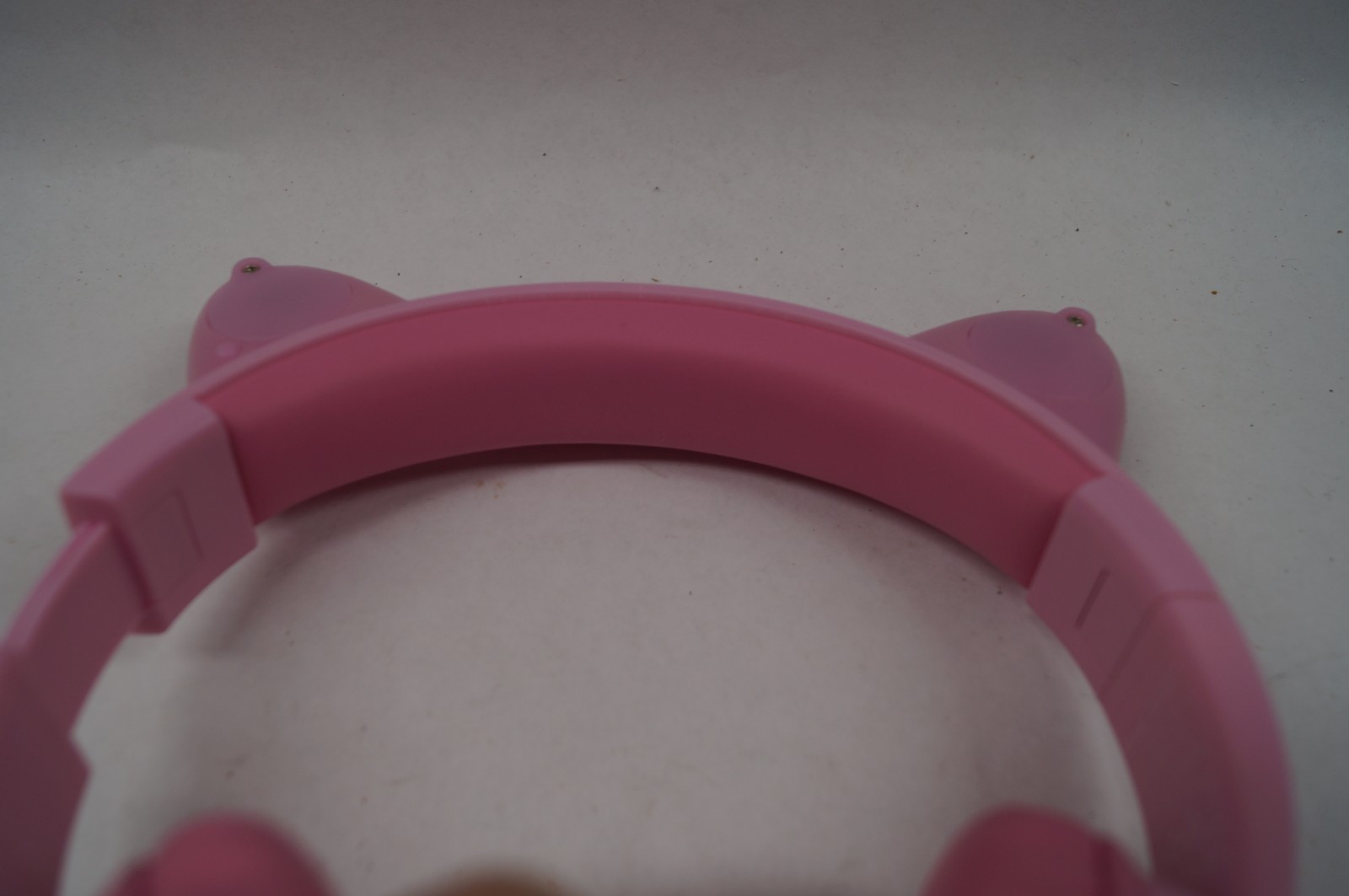 iClever IC-HS20 Pink Cat Ear Girls WIred Foldable Headphones LED WORKING E332