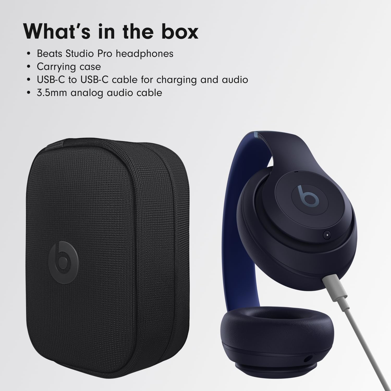 Beats Studio Pro – Premium Wireless Over-Ear Headphones – Navy *NEW SEALED*