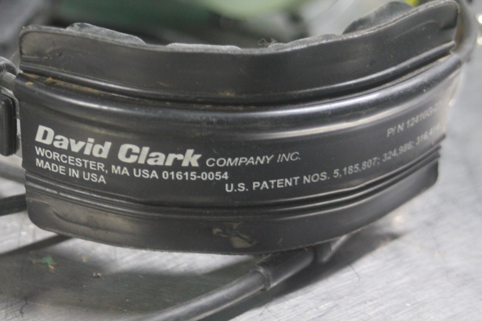David & Clarke Headphones 12416G-23