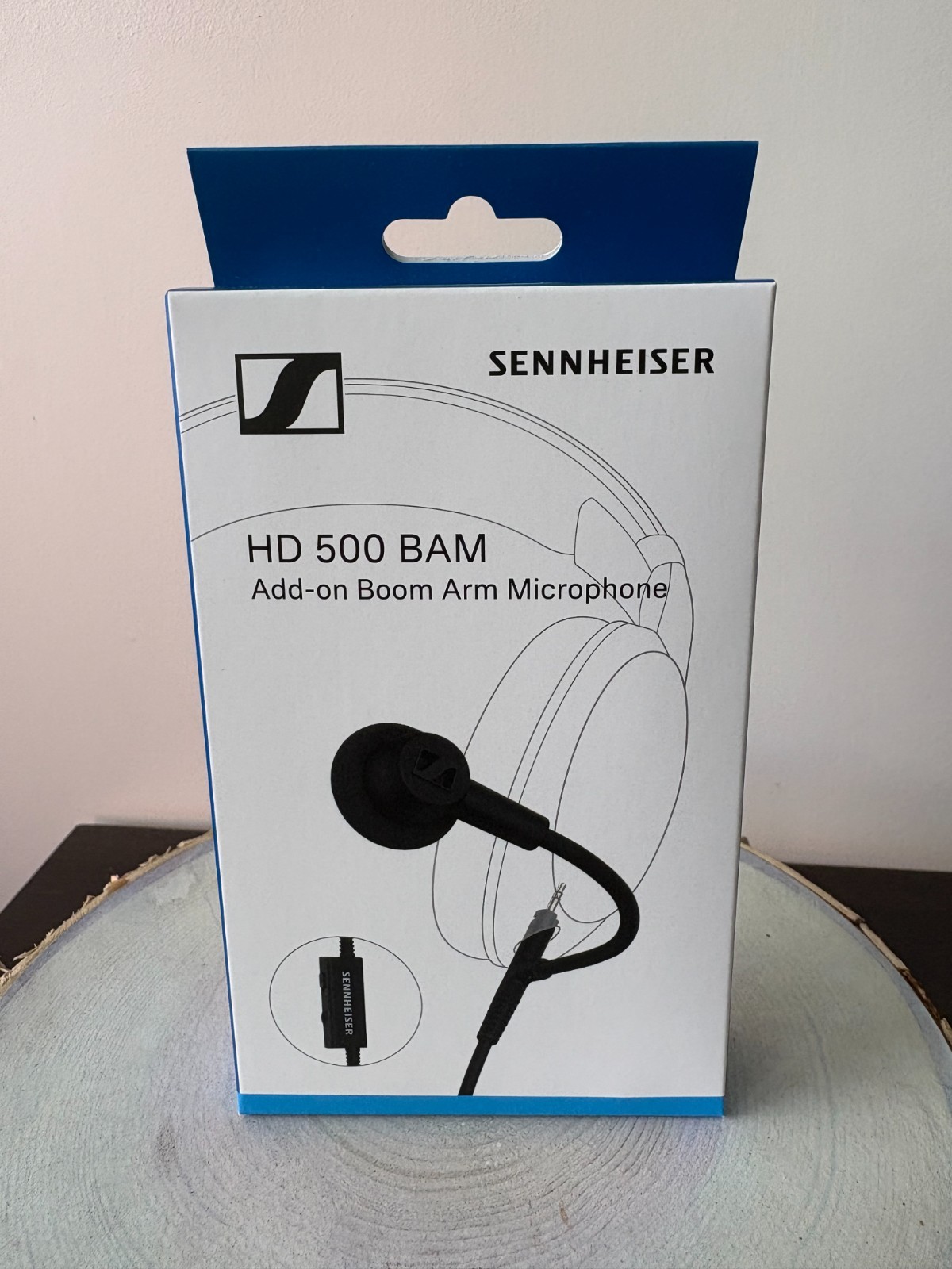 Sennheiser HD 500 Boom Arm Microphone with In-Line Volume and Mute Controls