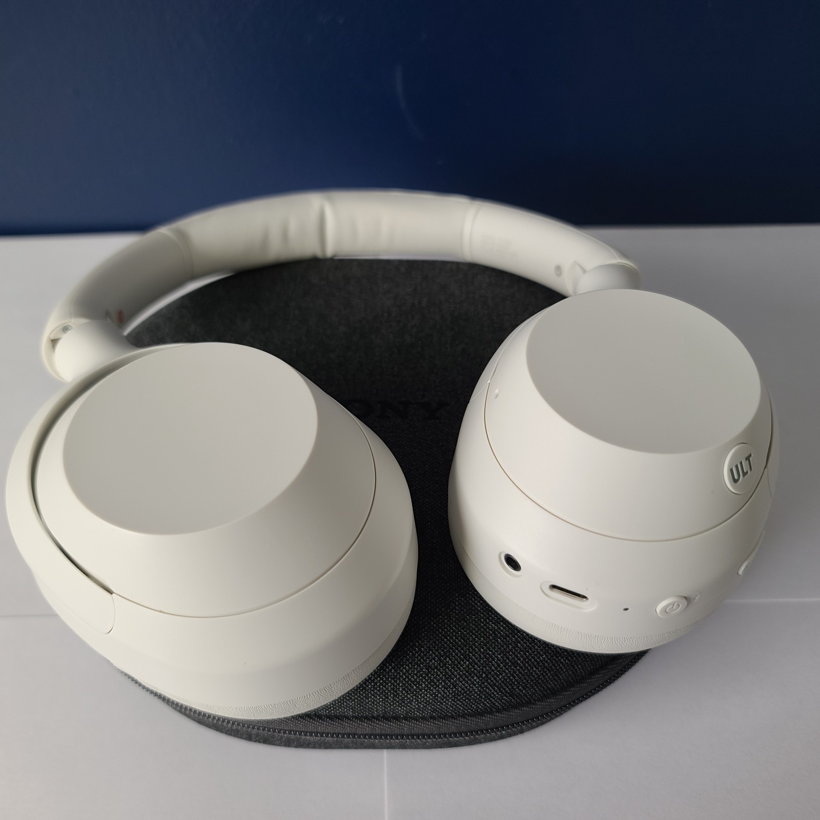 Sony ULT Wear Headphones Off-White/Beige Color (USED)