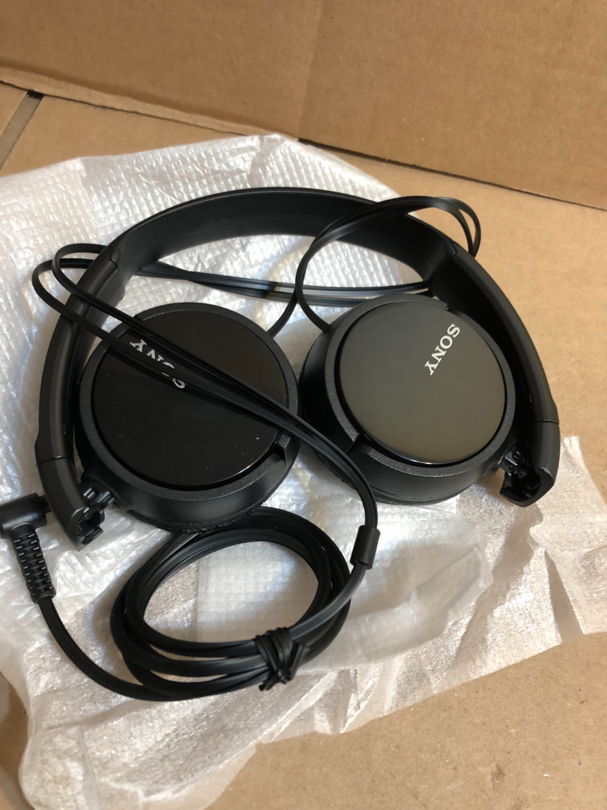 Sony MDRZX110/WHI ZX Series Stereo Headphones, MDR-ZX110 Black