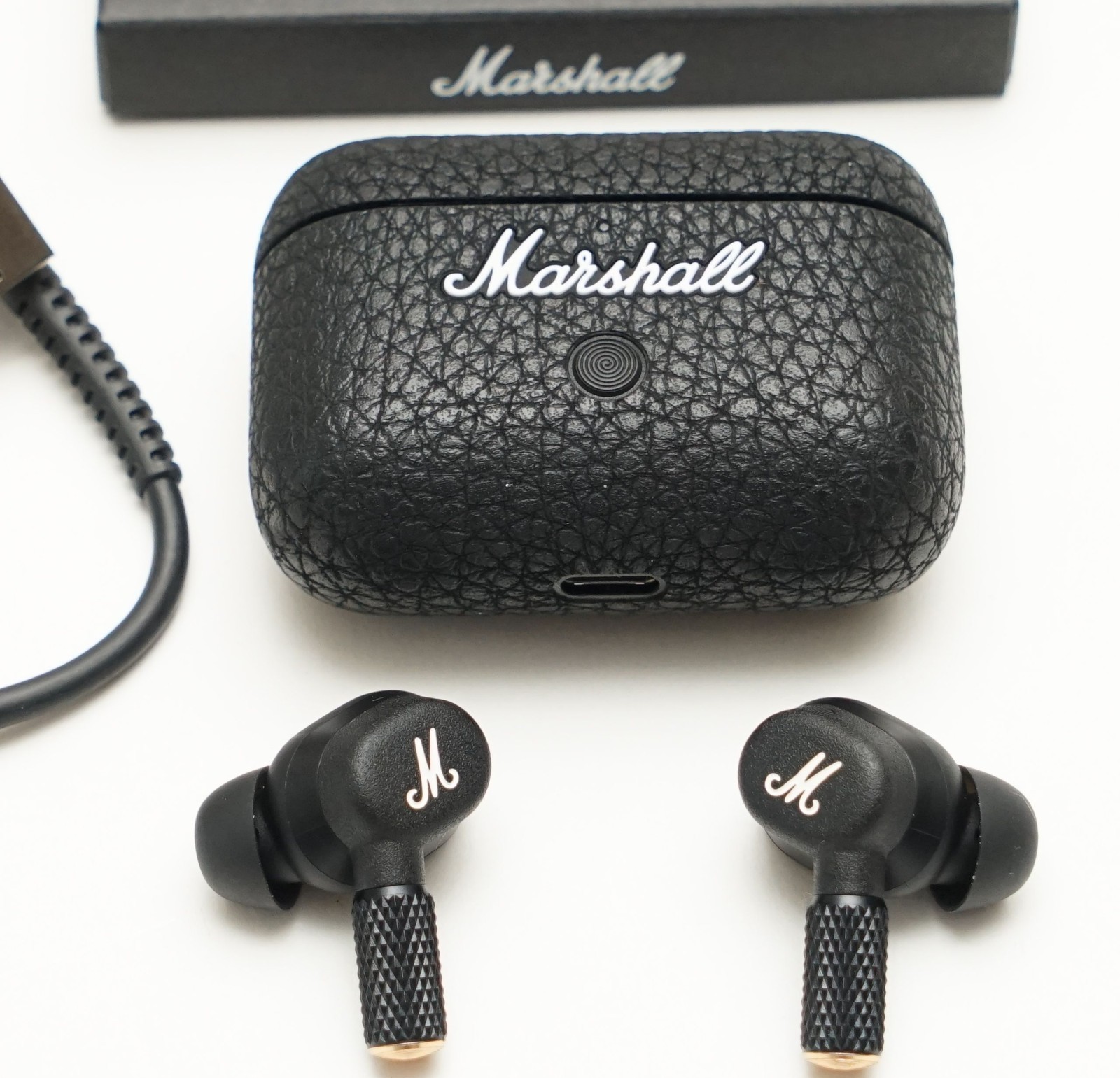 Marshall Motif II A.N.C Earbuds Active Noise-Canceling Bluetooth Black