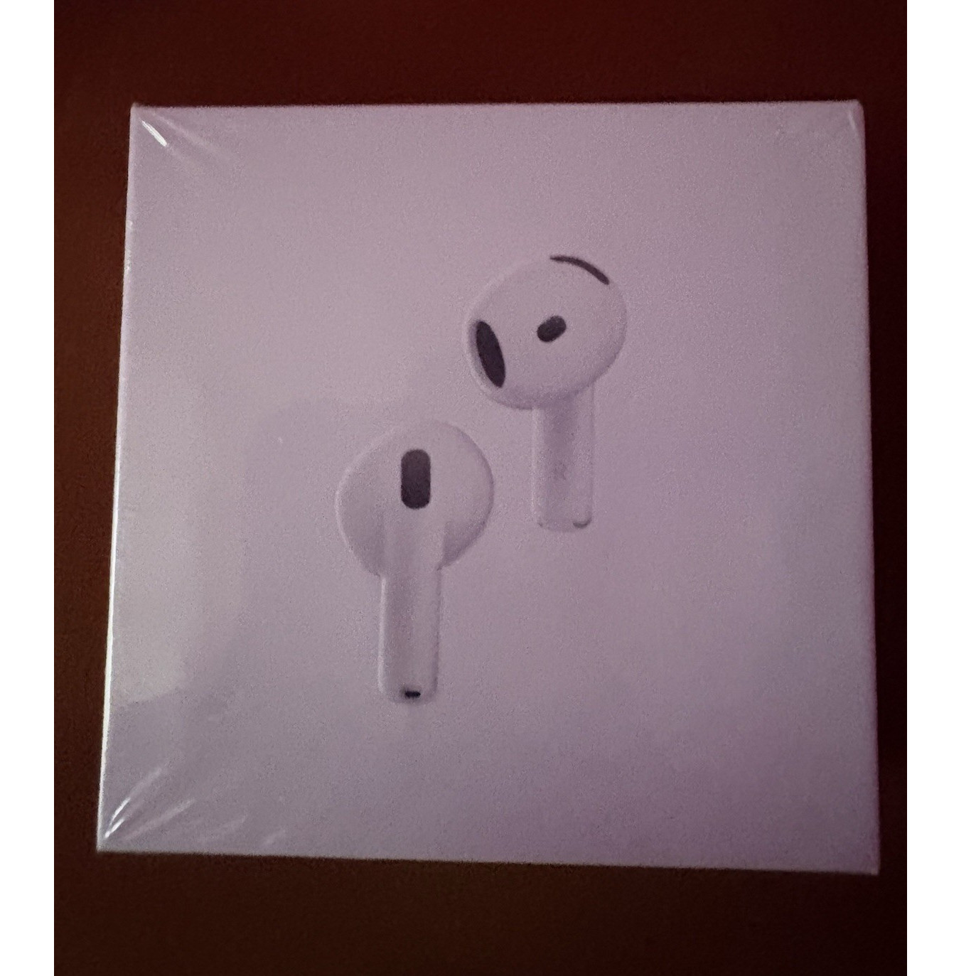 Apple AirPods 4 (ANC) White Bluetooth Wireless In-Ear Earbuds, Double