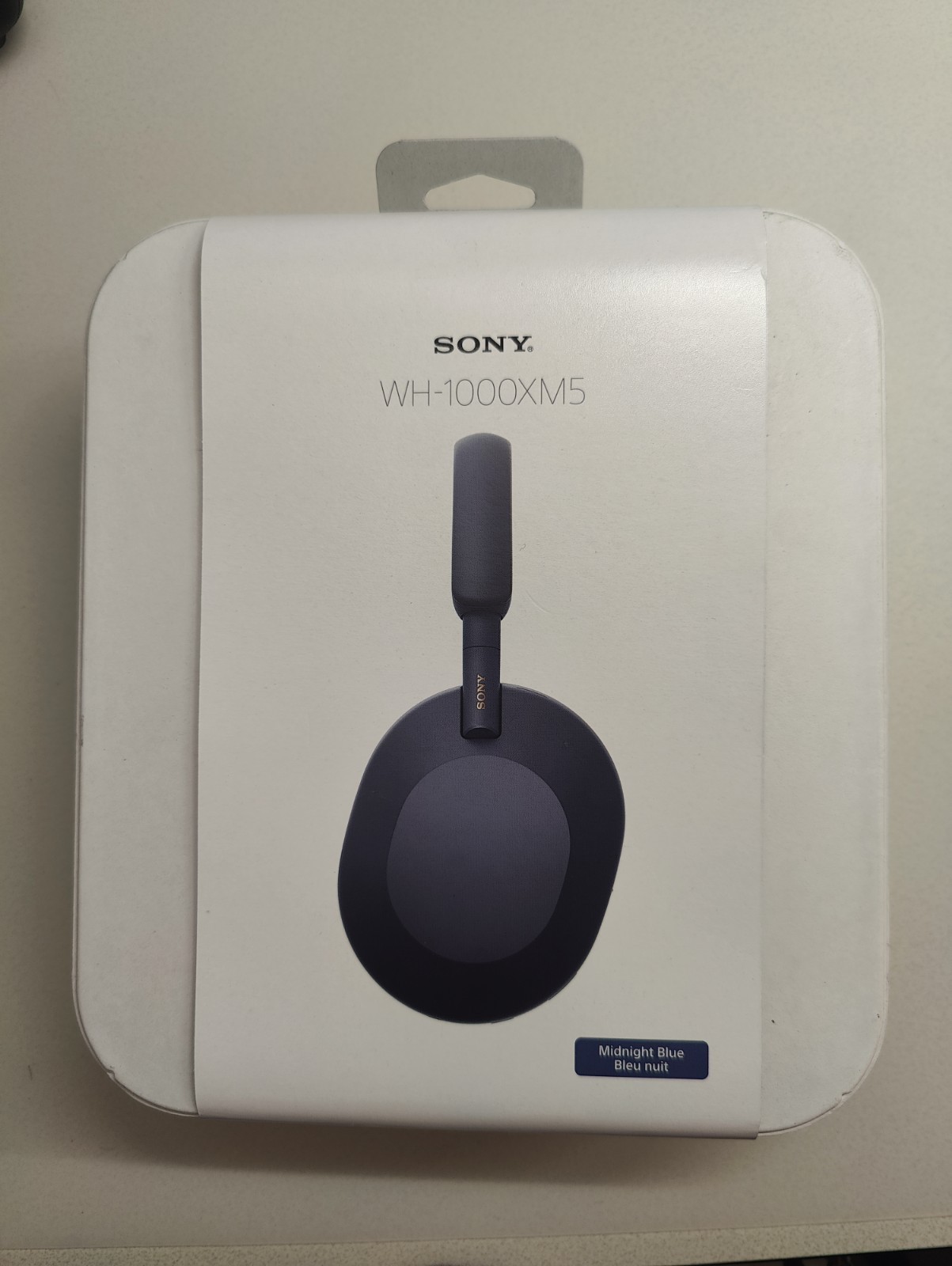Sony WH-1000XM5/L Wireless Noise Canceling Bluetooth Headphones, Midnight Blue