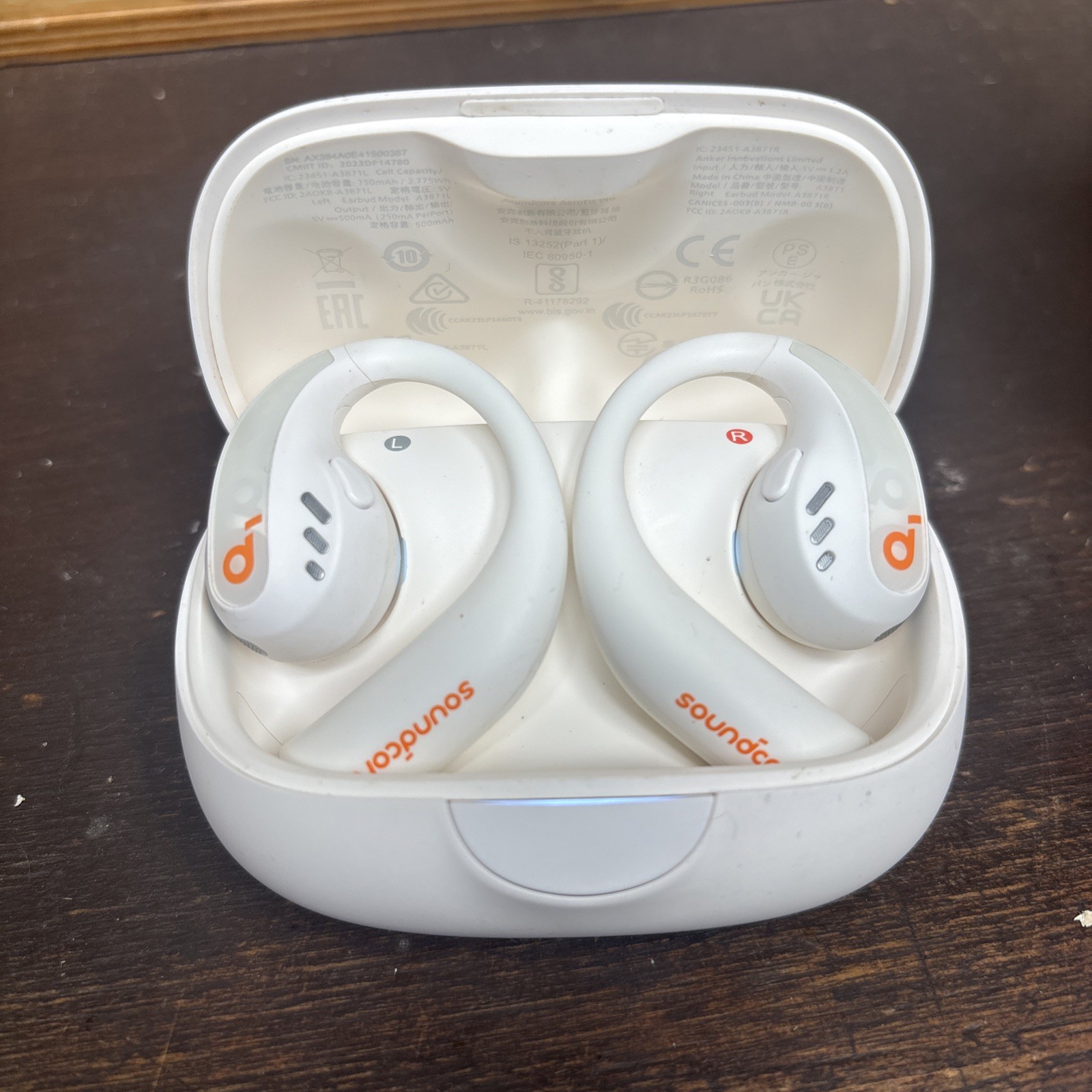 Anker Soundcore AeroFit Pro Open-Ear True Wireless Earbuds, White