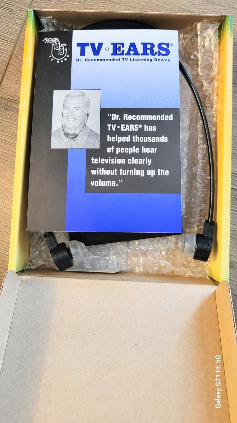 TV Ears Wireless 95KHz Infrared Headset Tv Listening System 📌📌