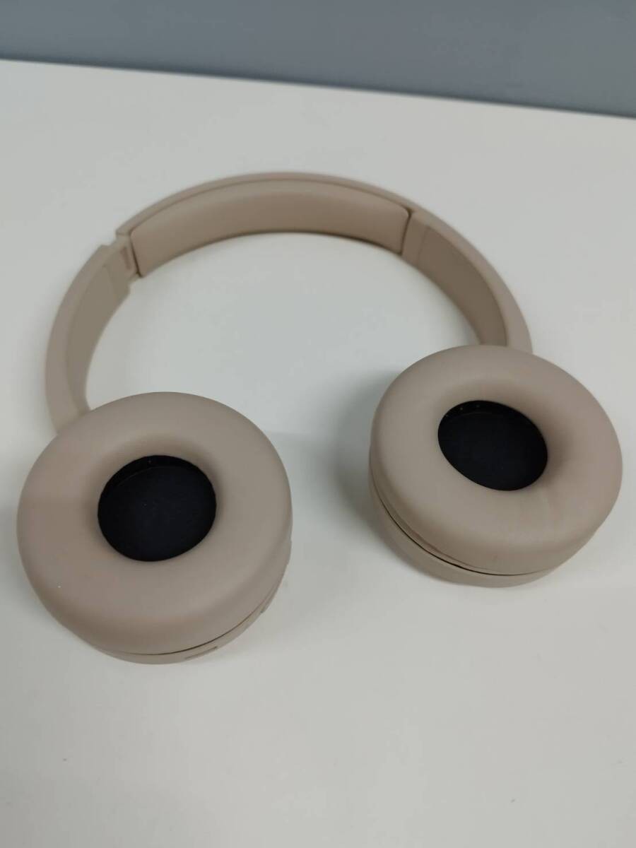[Good Condition] SONY WH-CH520/YY2958/Wireless Headphones/Beige