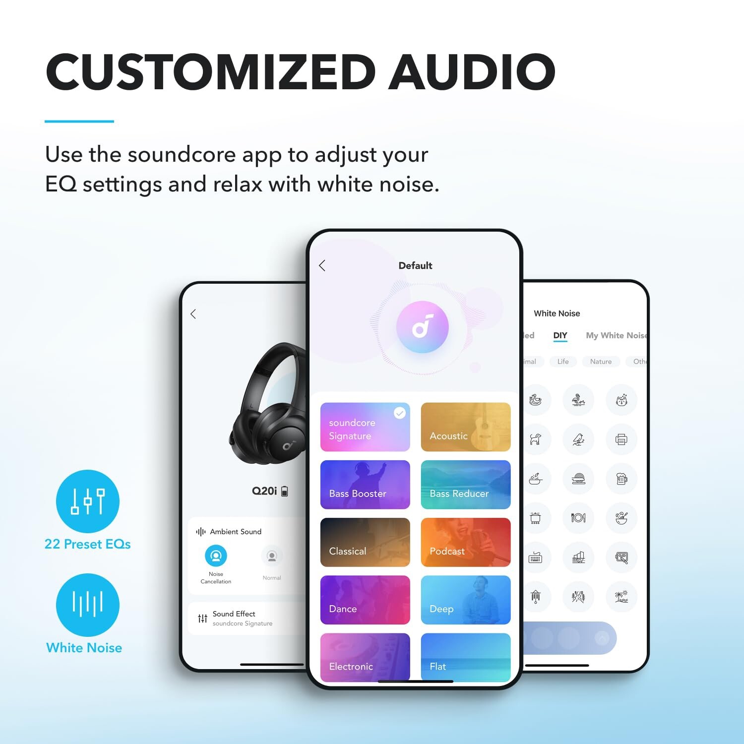 Soundcore by Anker Q20i Hybrid Active Noise Cancelling Headphones