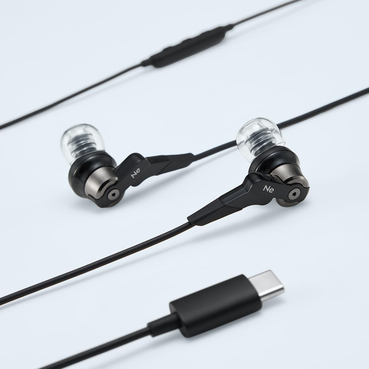 radius VOLT HP-NHR21C USB-C IEM Hi-Res 32bit/384kHz DAC Graphene Earphone Type-C