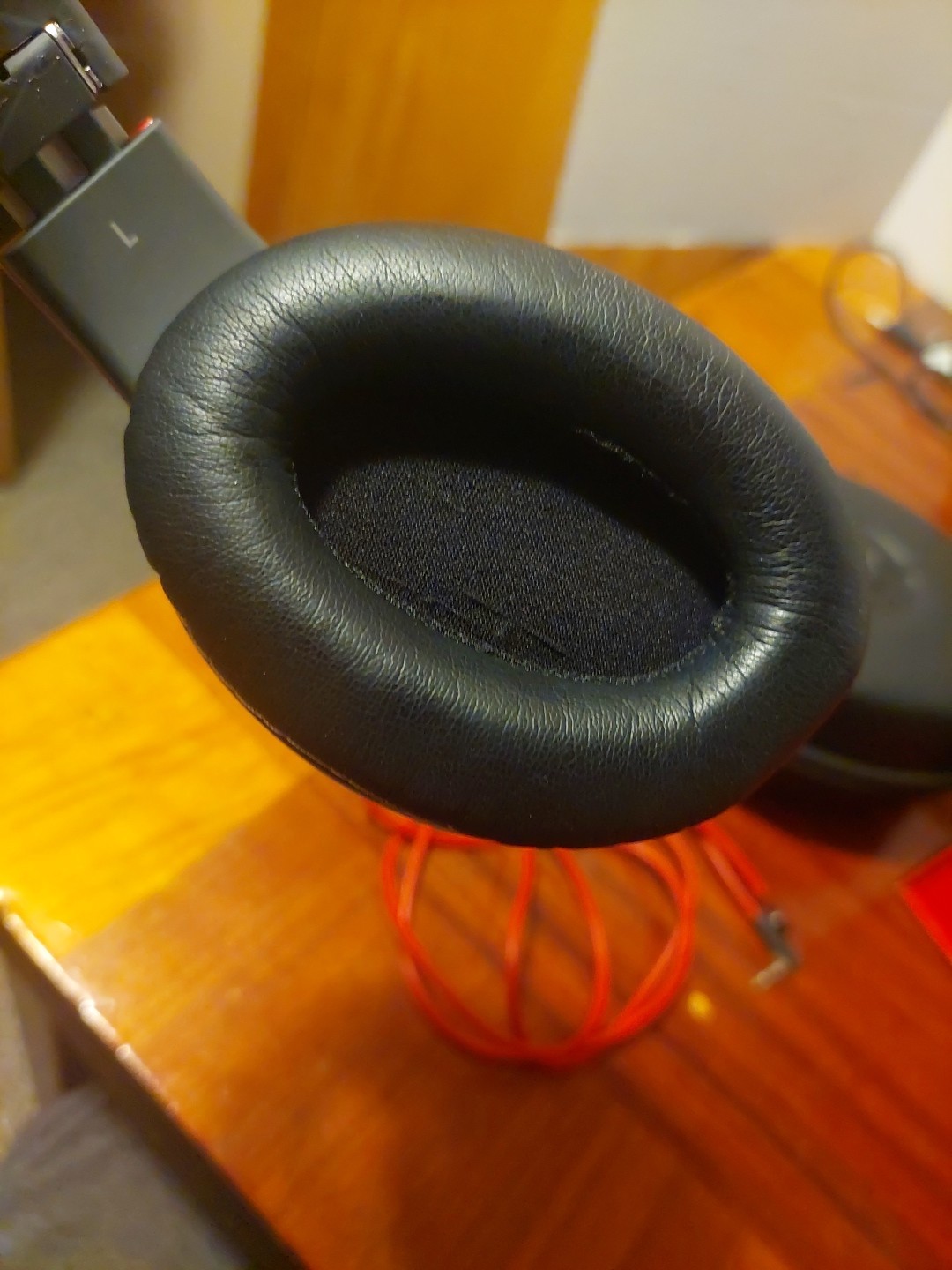 Beats By Dr. Dre Studio WIRED Monster Red Headphones Used Working