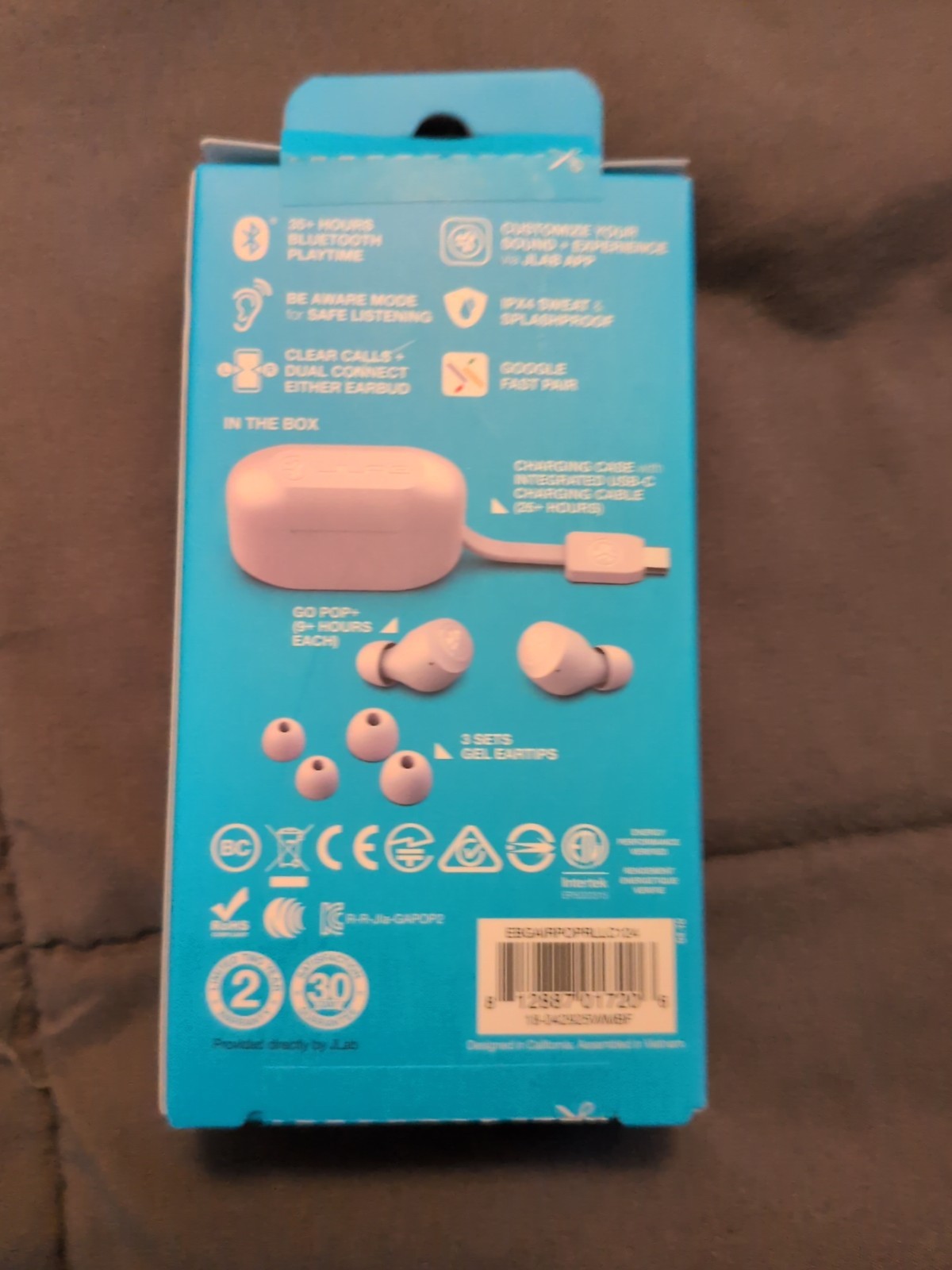 JLab JBuds with 35 Hours Play Time Bluetooth