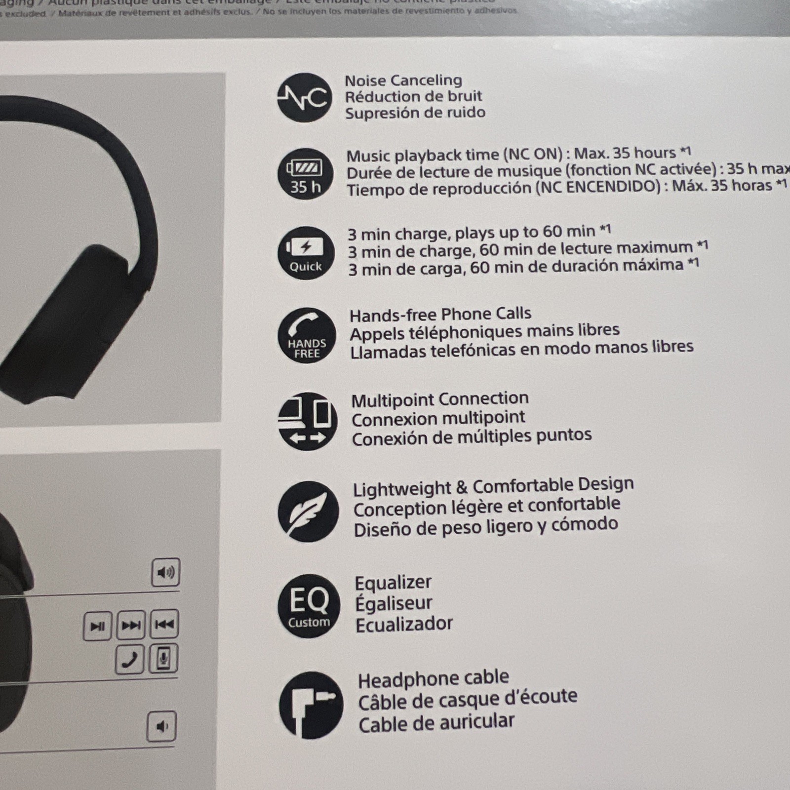 Sony WH-CH720N Noise Canceling Wireless Headphones, Mic, Alexa Built-in, Black