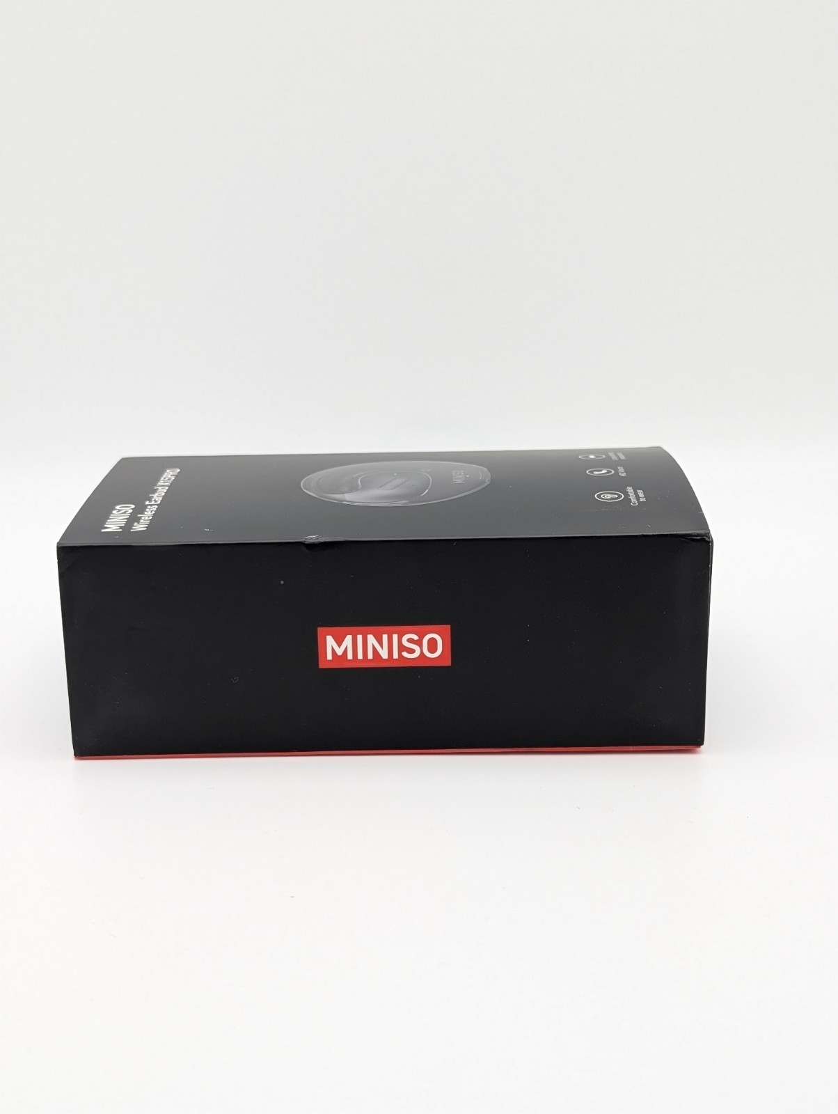 MINISO X15PRO Black Wireless Bluetooth Earbud Hook-on Wear HD Voice Long Lasting