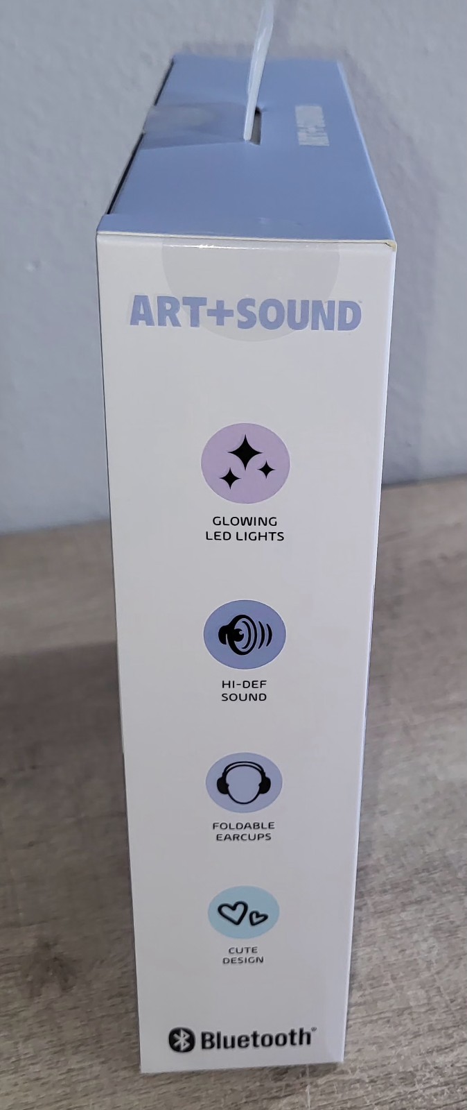Art + Sound Kawaii Cat LED Light Up Bluetooth Wireless Music Gaming Headphones