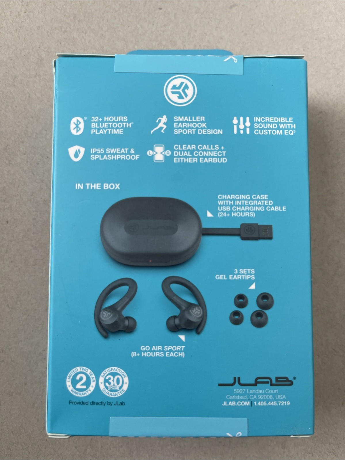 JLab Go Air Sport True Wireless Bluetooth