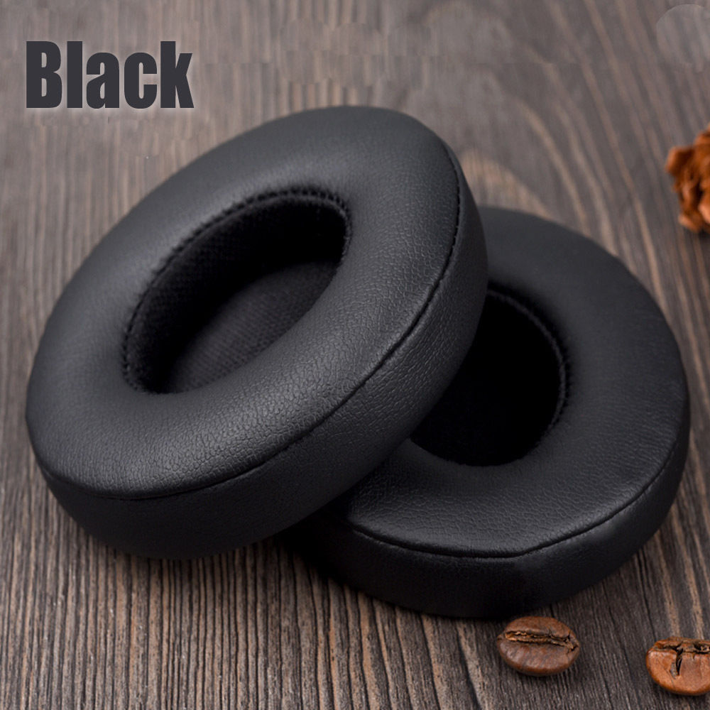 Replacement Black EAR PADS Beats By Dre Solo3 Solo3 Wireless Headphones Cushion