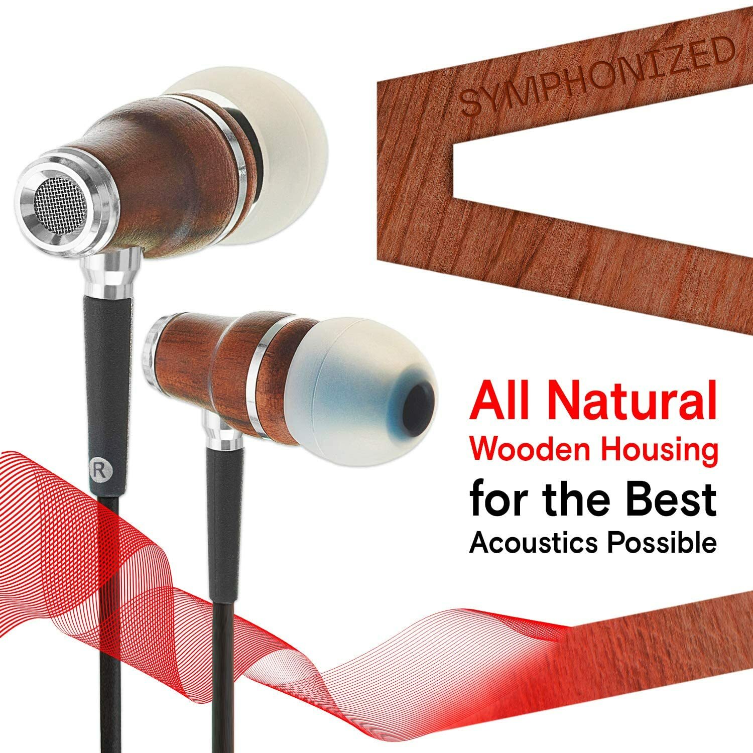 Symphonized NRG 3.0 Wired Earbuds – (Open Box)