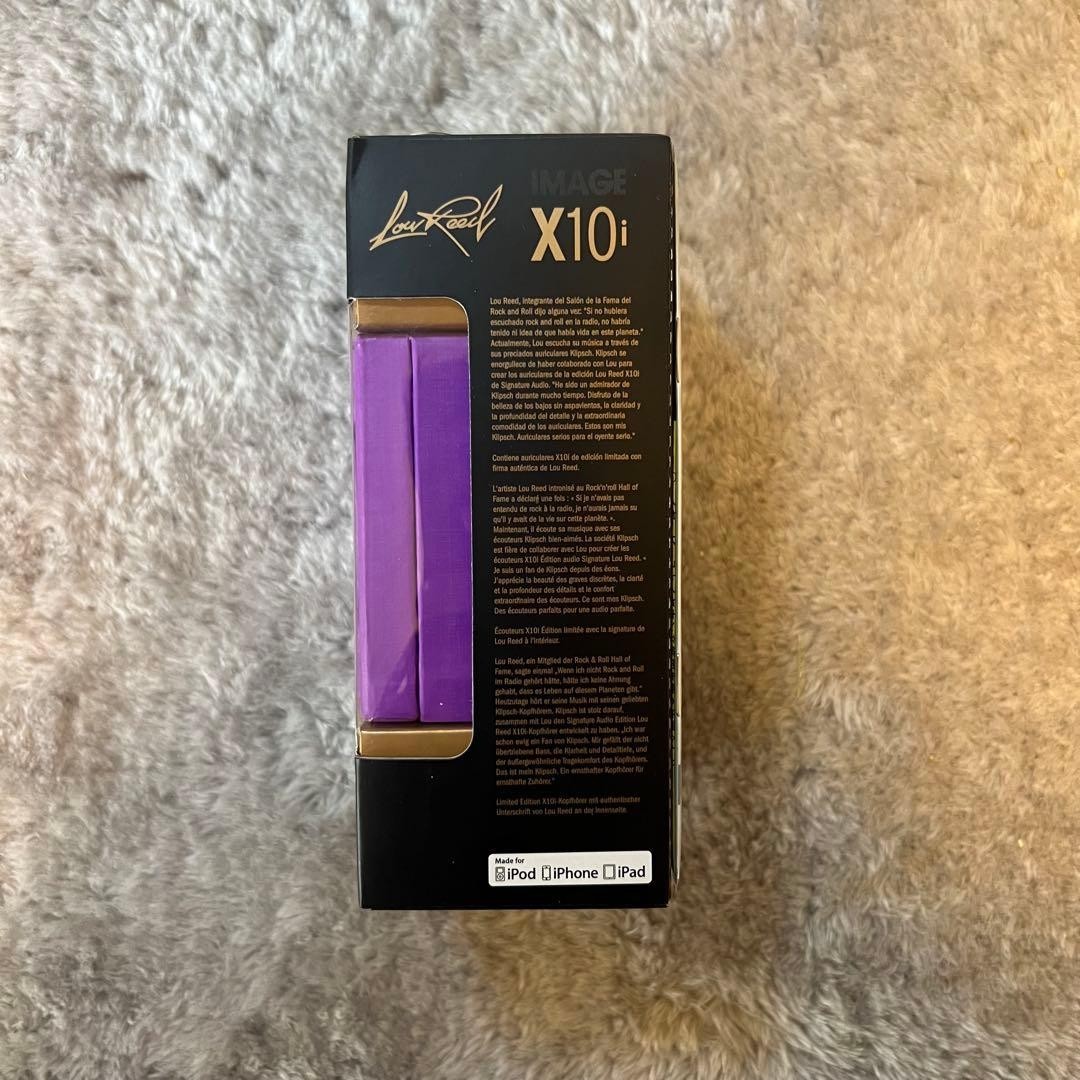 Klipsch Image X10i Lou Reed Signature Edition Model