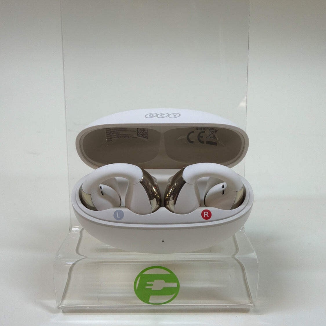 QCY Crossky C30 Open Ear True Wireless Earbuds White BH24QT33A