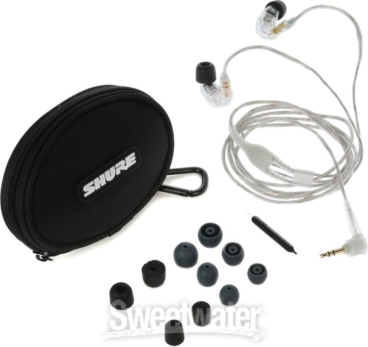 Shure SE215 Sound Isolating Earphones – Clear