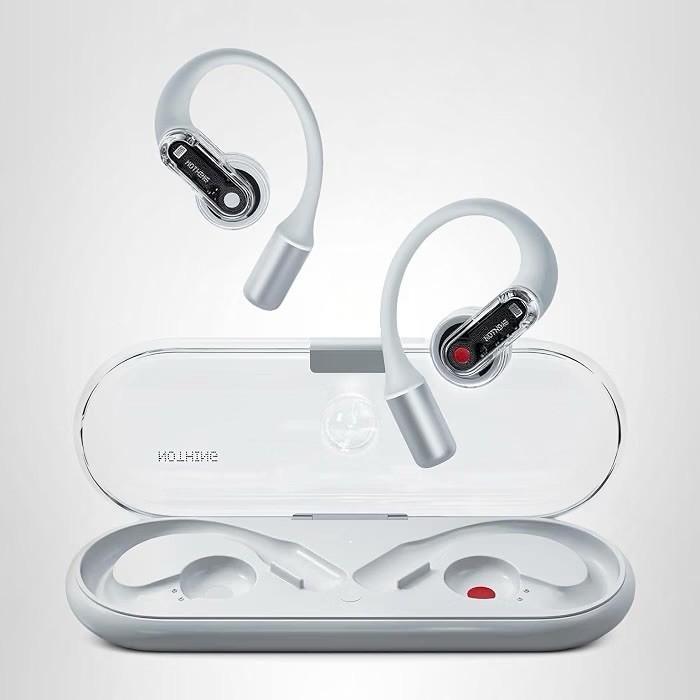 Nothing Ear (Open) Open-Ear Headphones Earbuds with Earhooks BT White Sealed G1