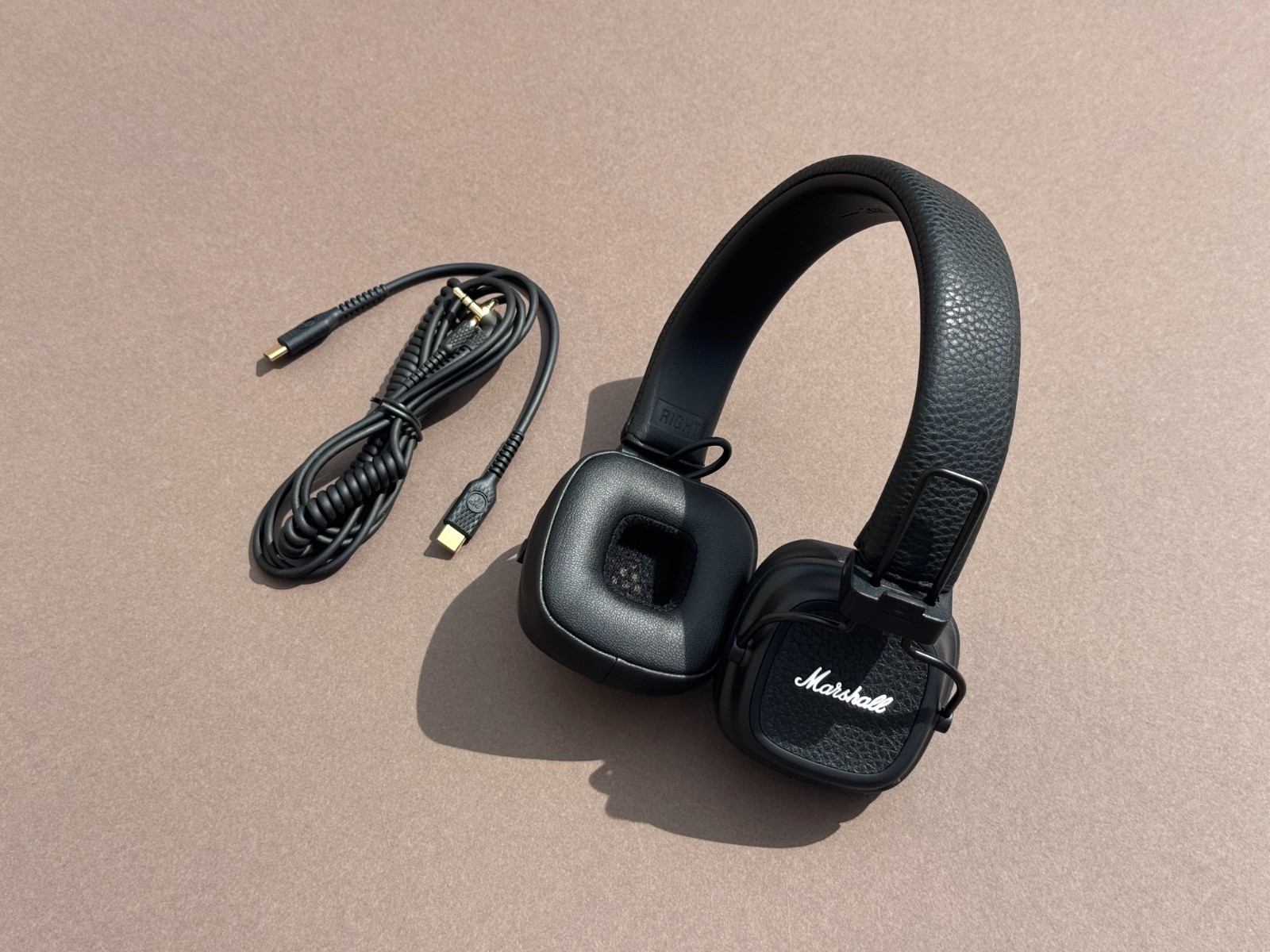 Marshall Major V Wireless On-Ear Bluetooth Headphones – Black #OB
