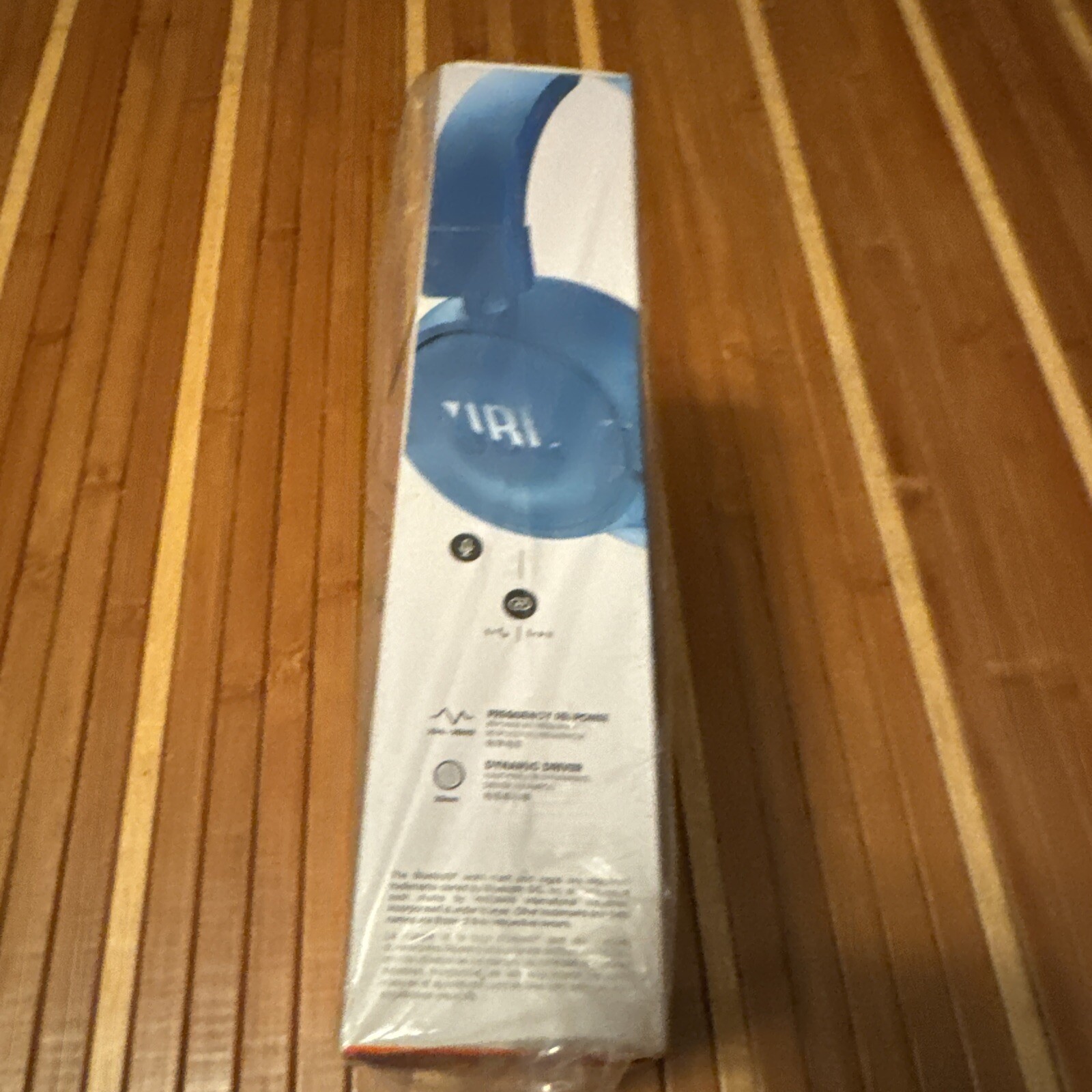 JBL T450BT Wireless On-Ear Headphones – Blue