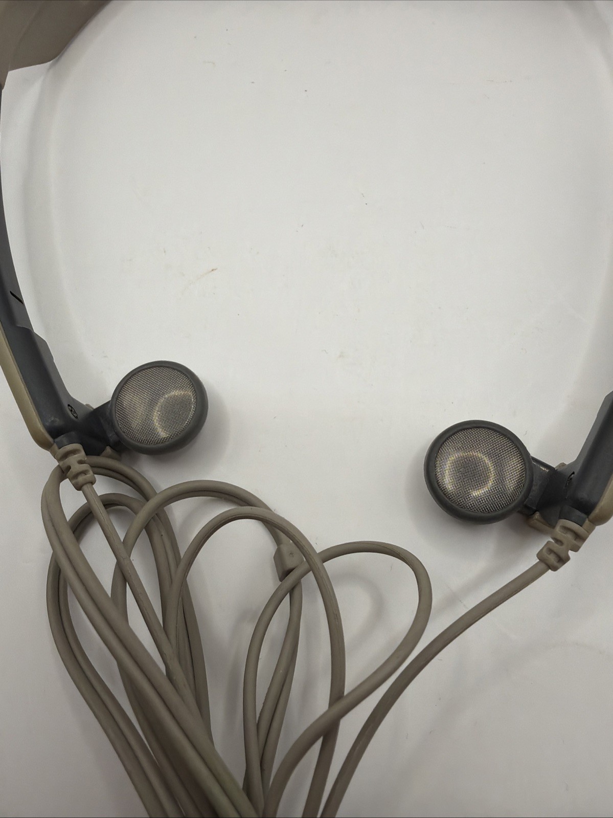 Sony MDR-W501 Gray 3.5MM Jack In Ear Light Weight Earphones Tested Works